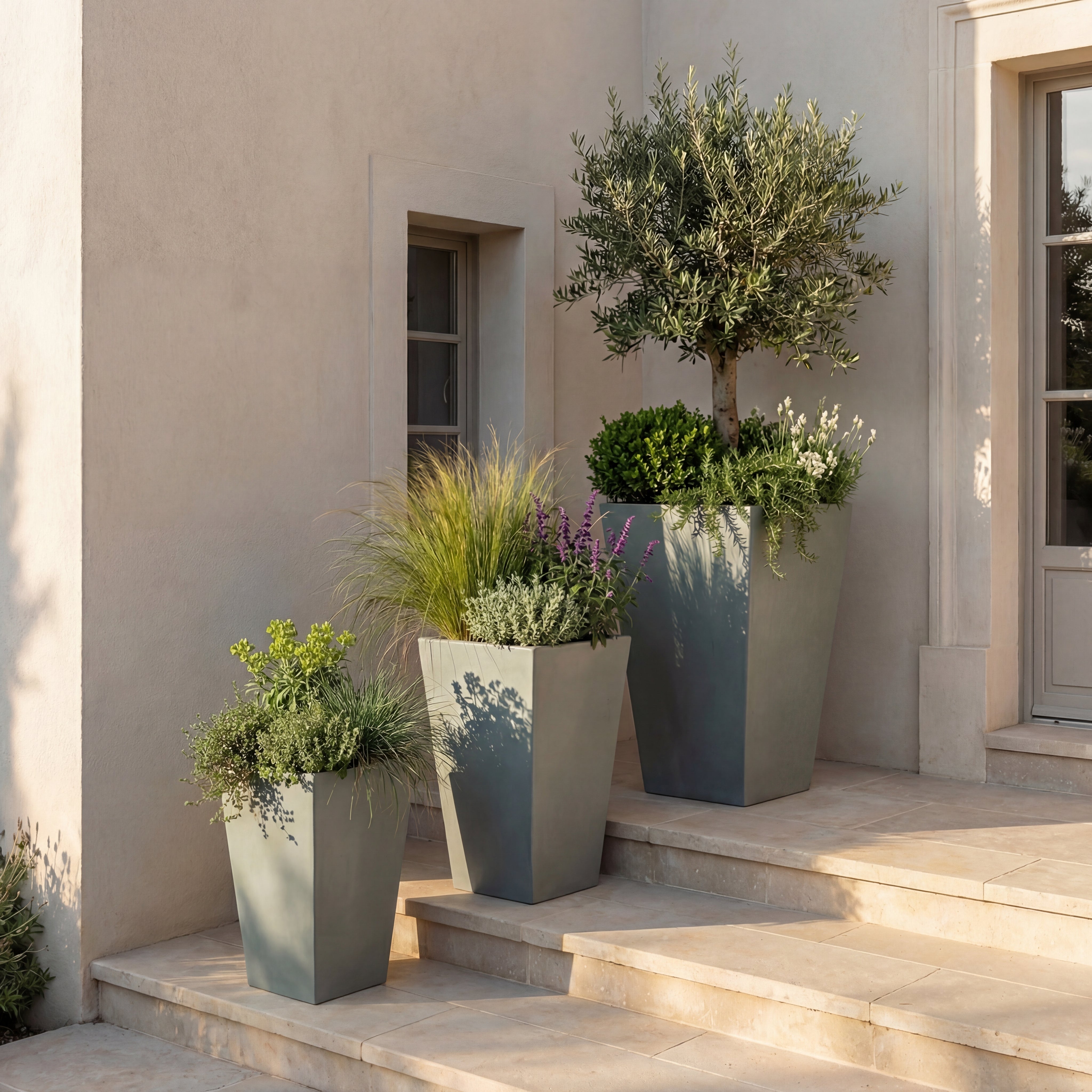 Betonový květináč AERIS - doplňující náhled