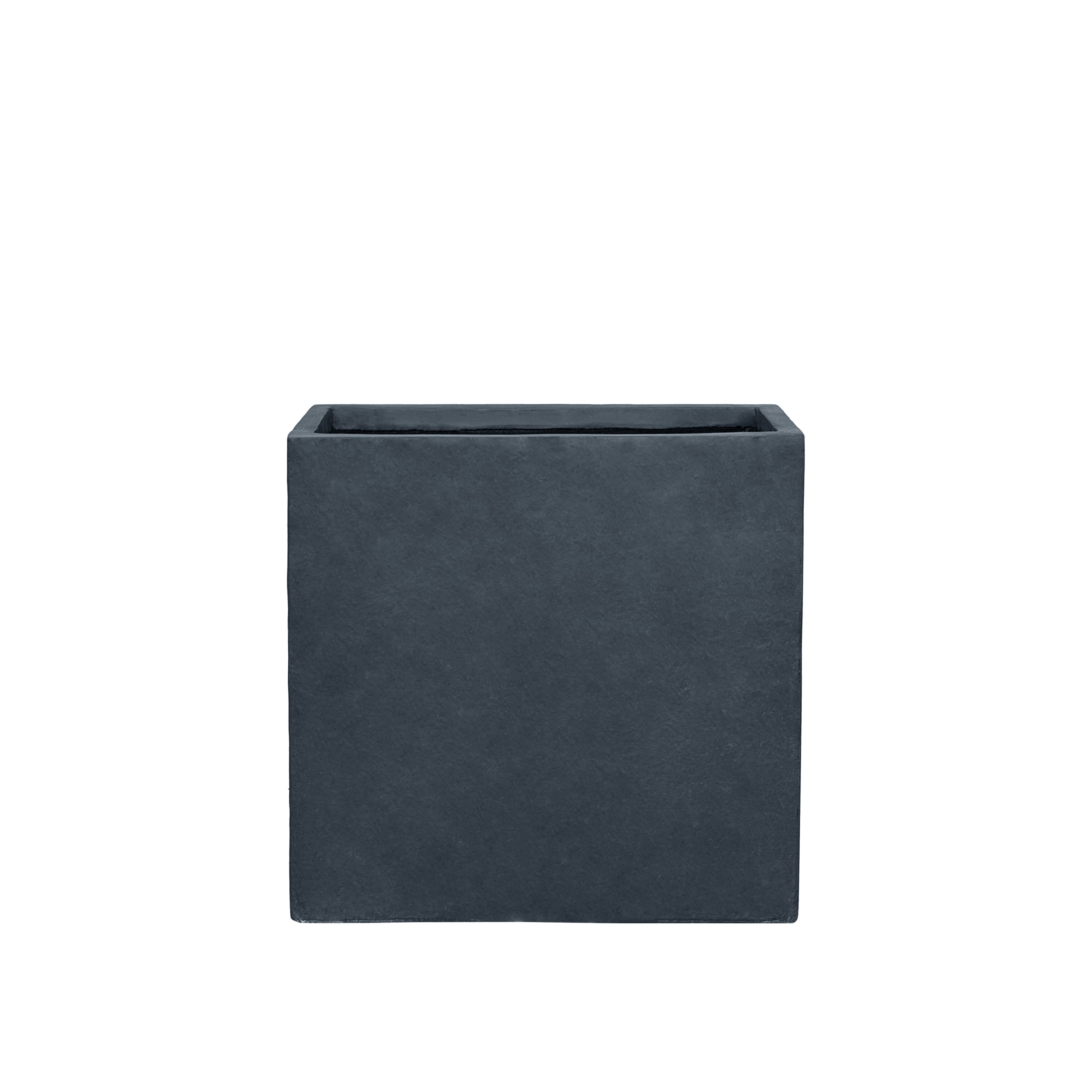 ALPHA Tmavě šedý terakotový květináč – Provencelia, pro zahradu a terasu