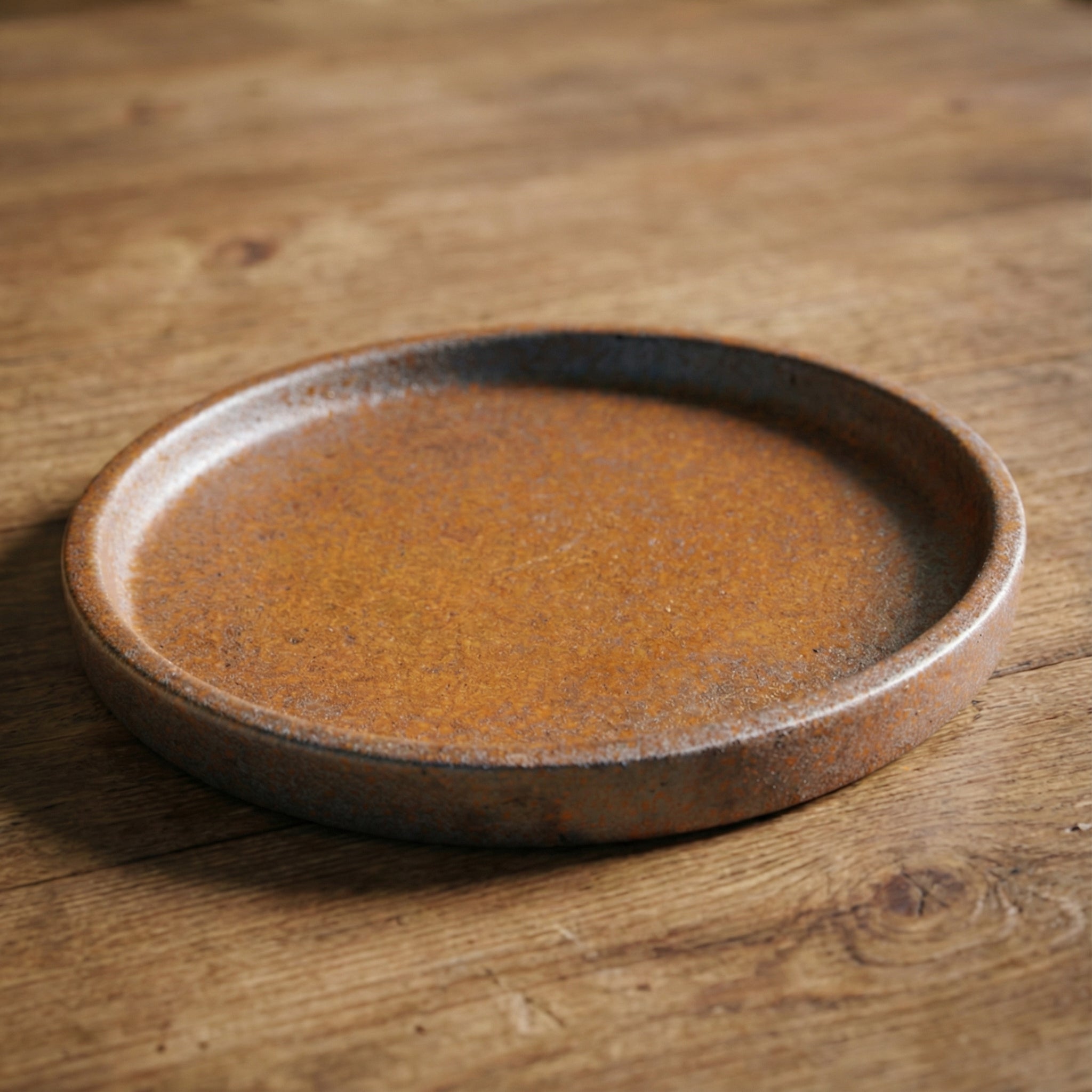 Podmiska pod květináč - Imitace rzi