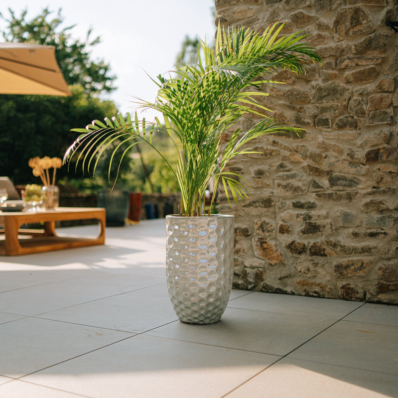 Keramický květináč MEROVEE - Perlový