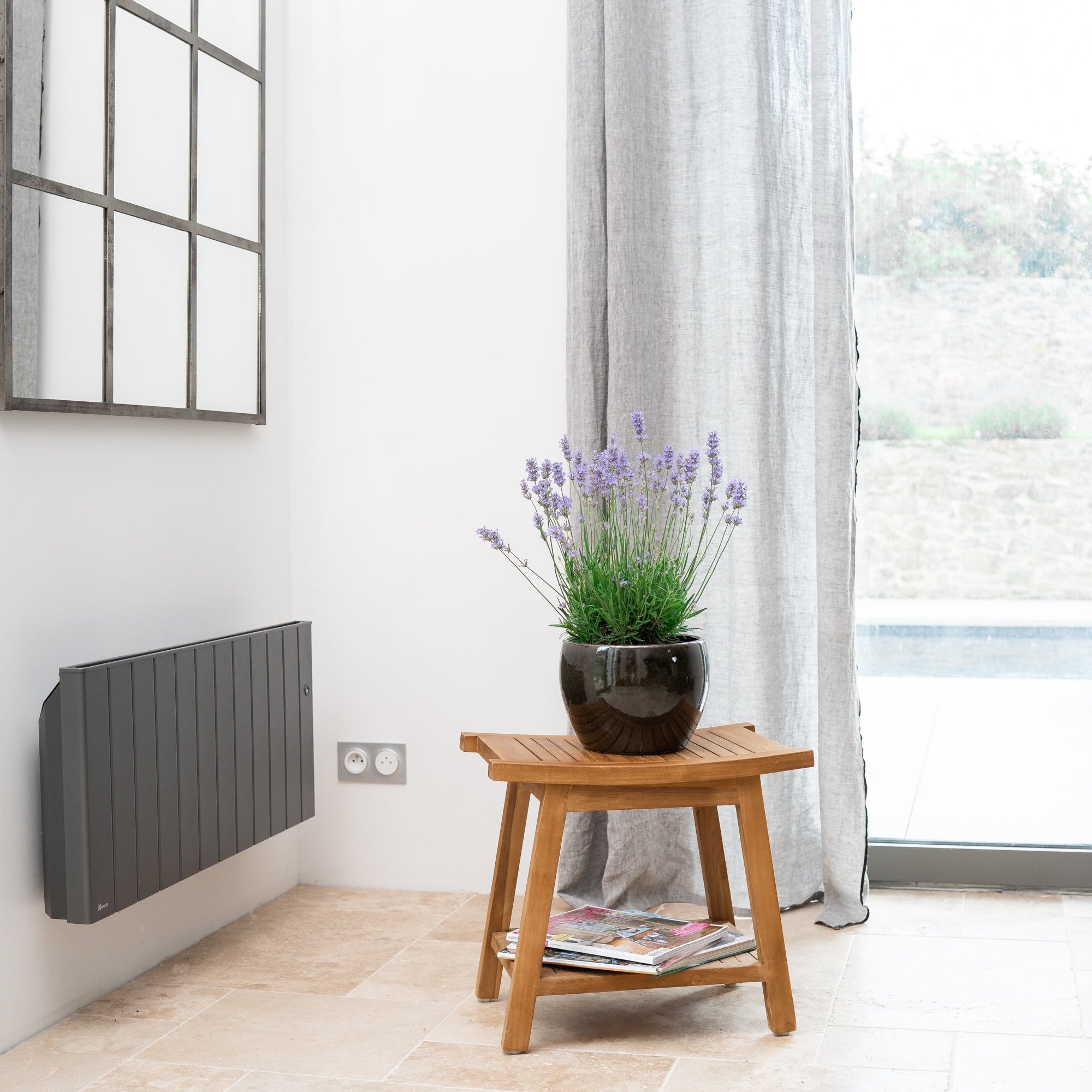 Keramicky květináč Romulus - Tropická zelená