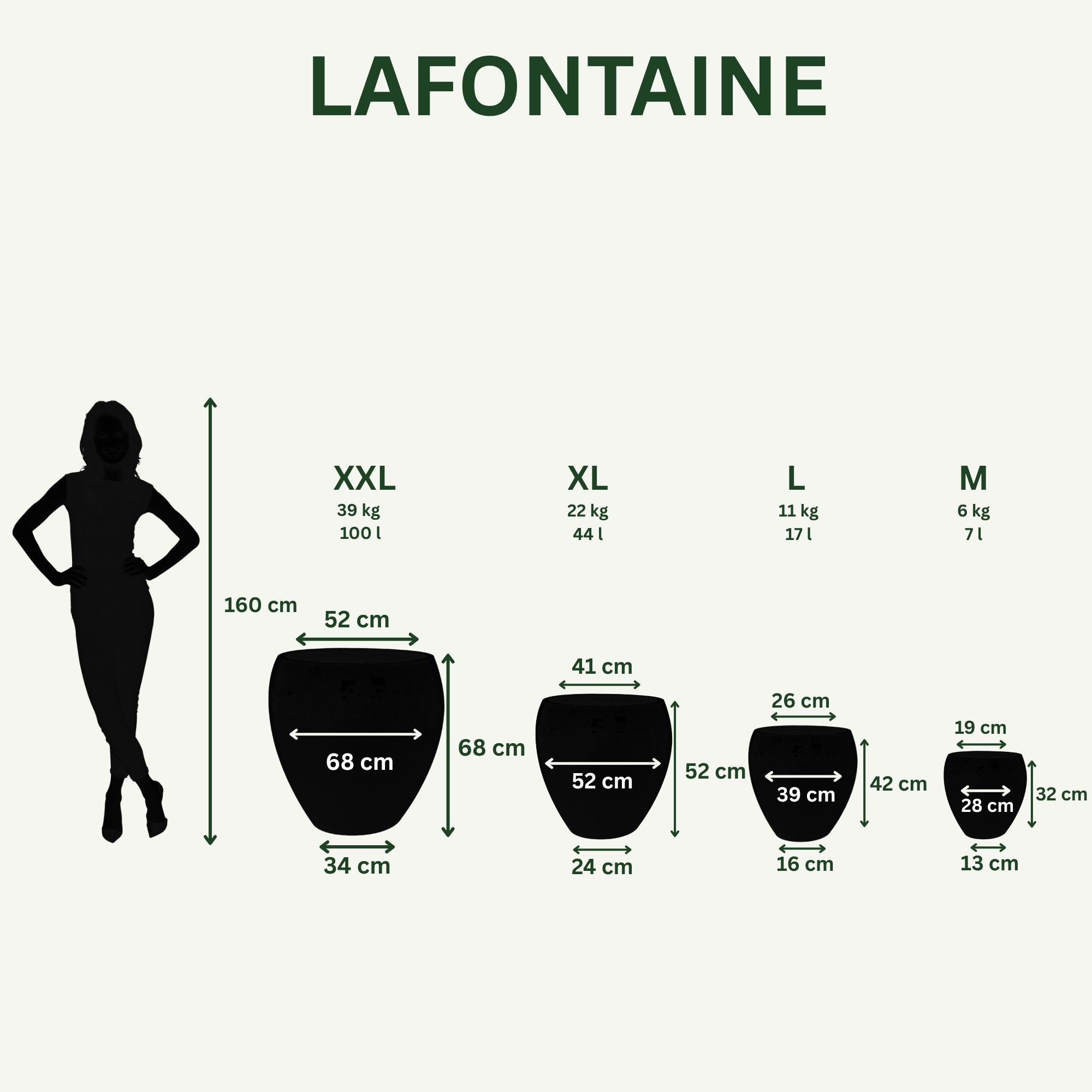 Keramický květináč LAFONTAINE - Topická červená