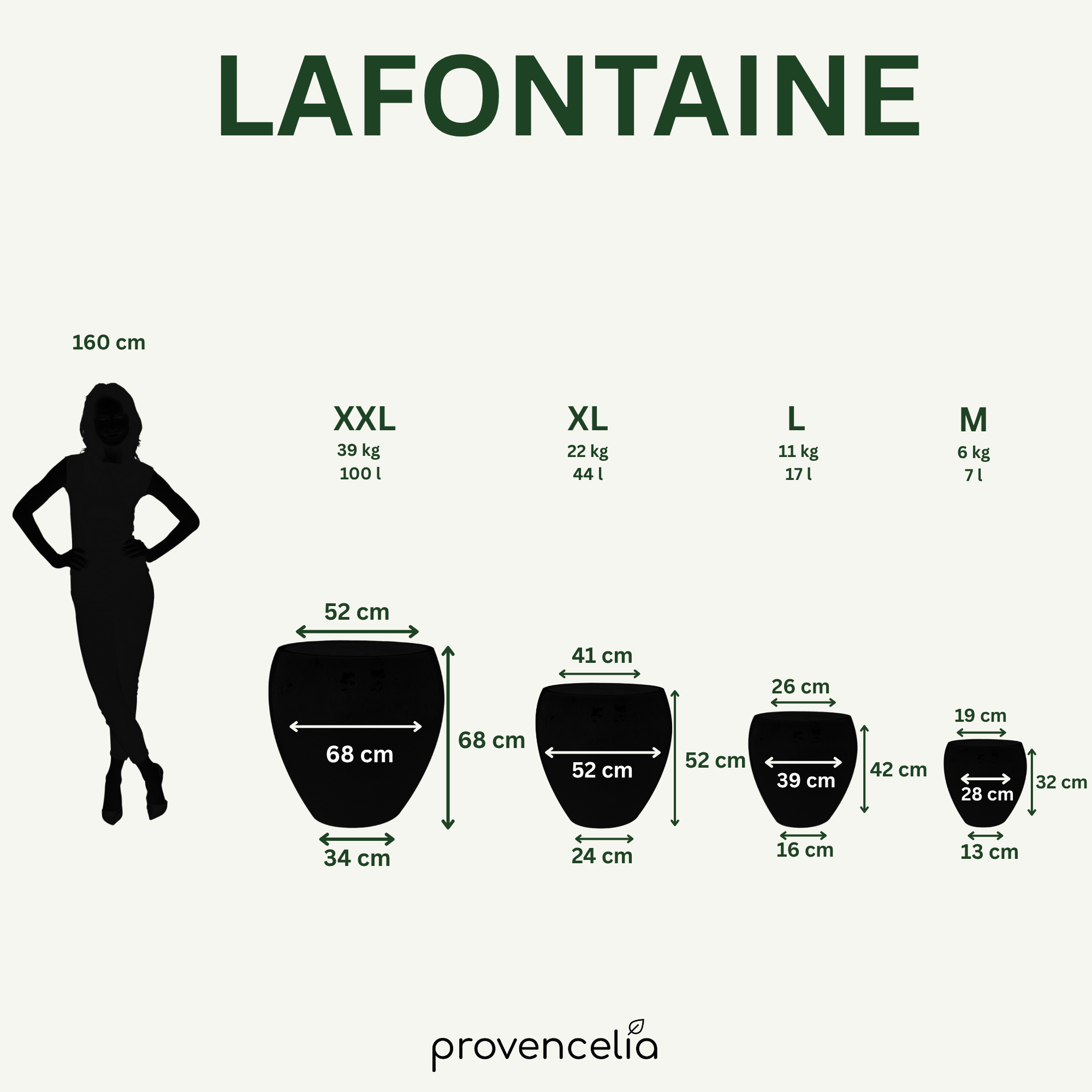 Keramický květináč LAFONTAINE - Tygrovaná Bílá