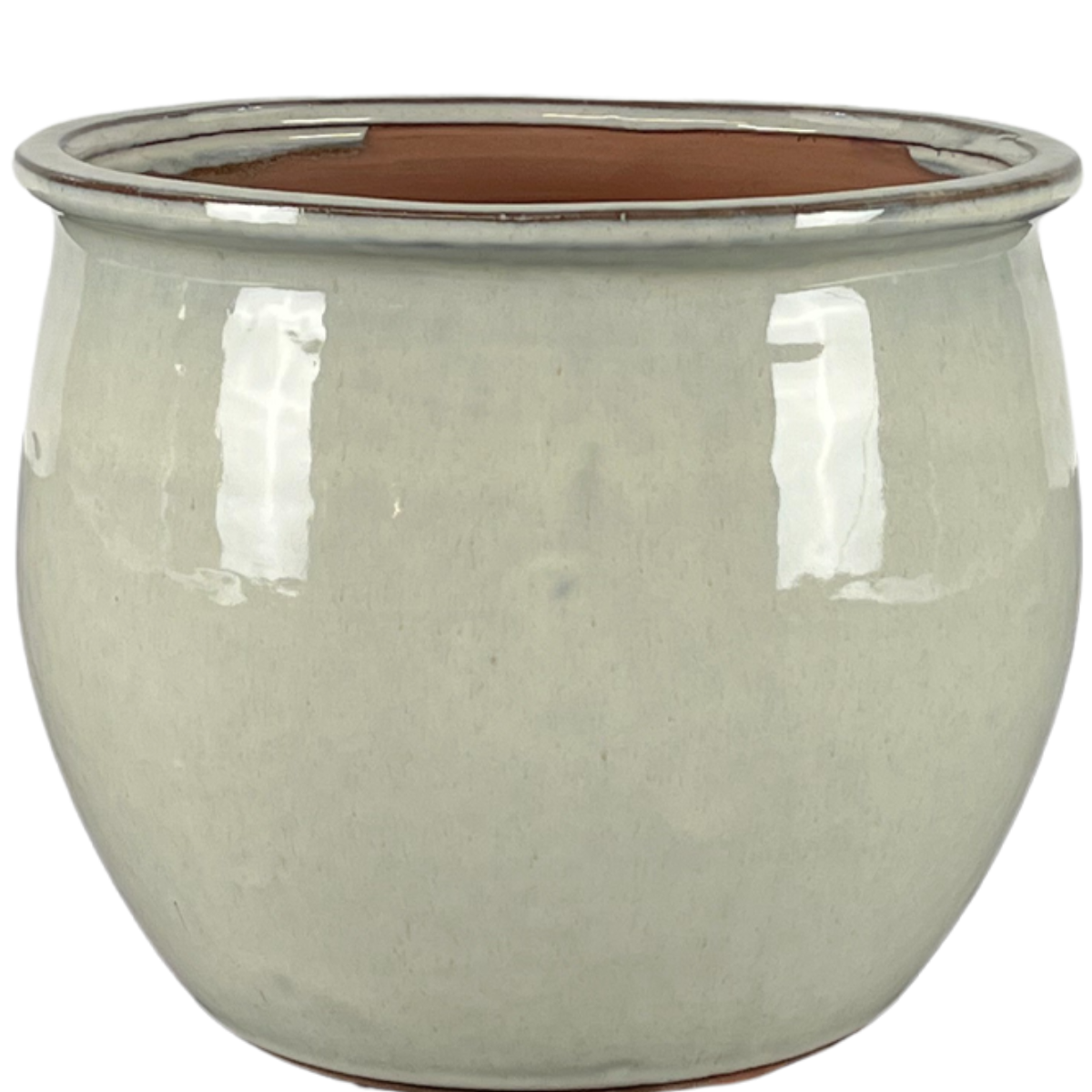 Keramický květináč Newton - Bílá - Provencelia.cz