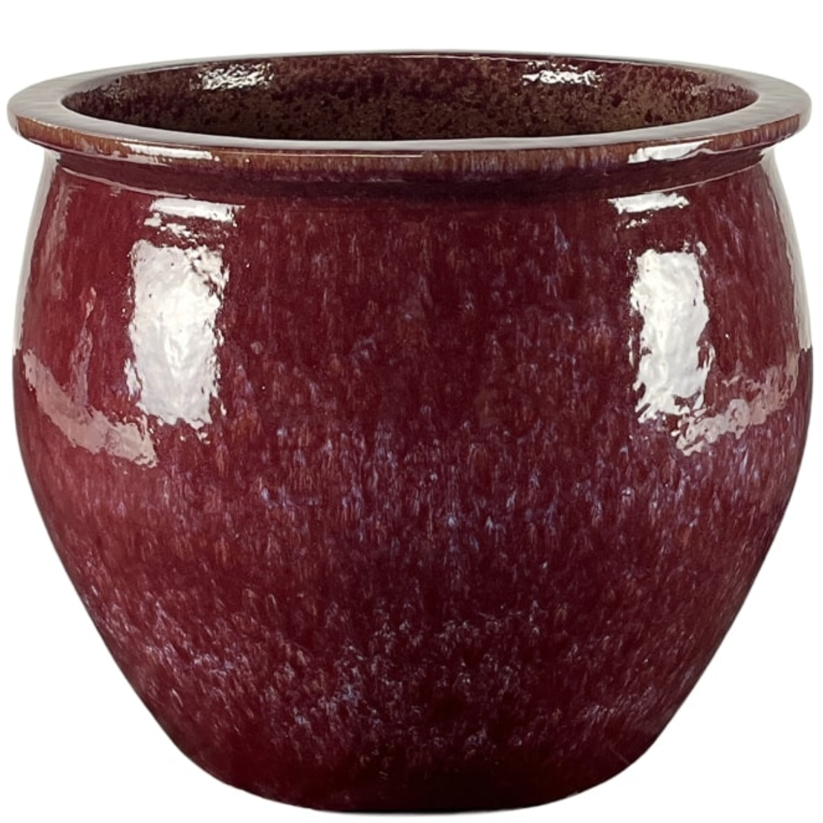 Keramický květináč Newton - Fialová - Provencelia.cz