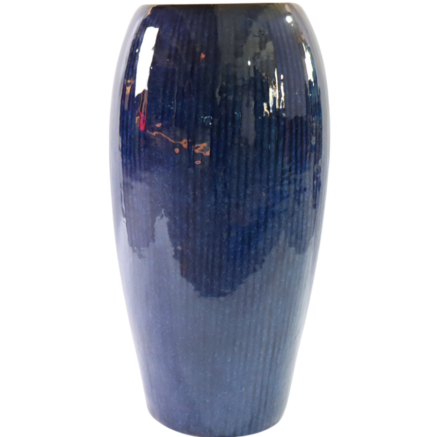 Keramický květináč Milano - Tmavě modrá