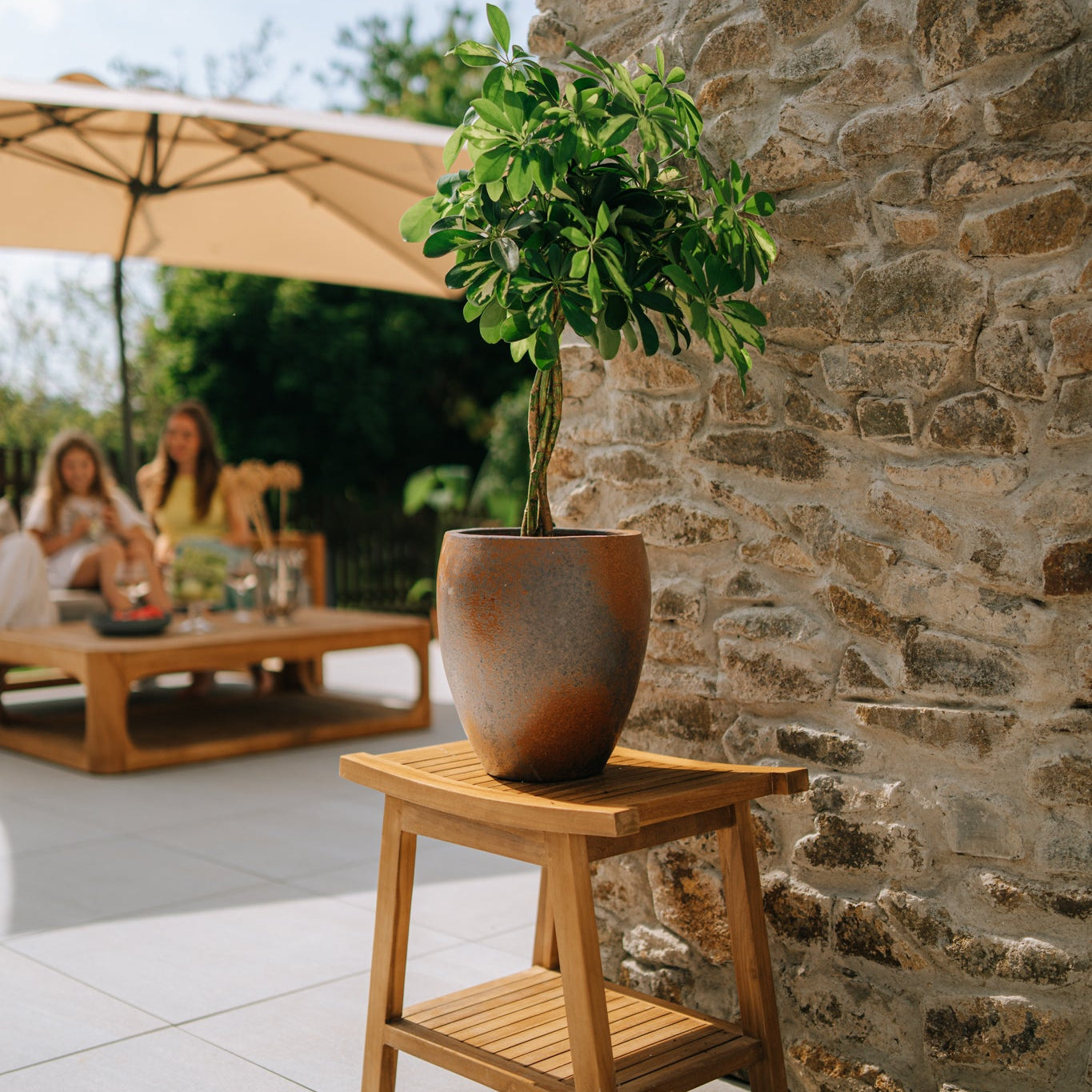 Keramický květináč LAFONTAINE - Antická rez