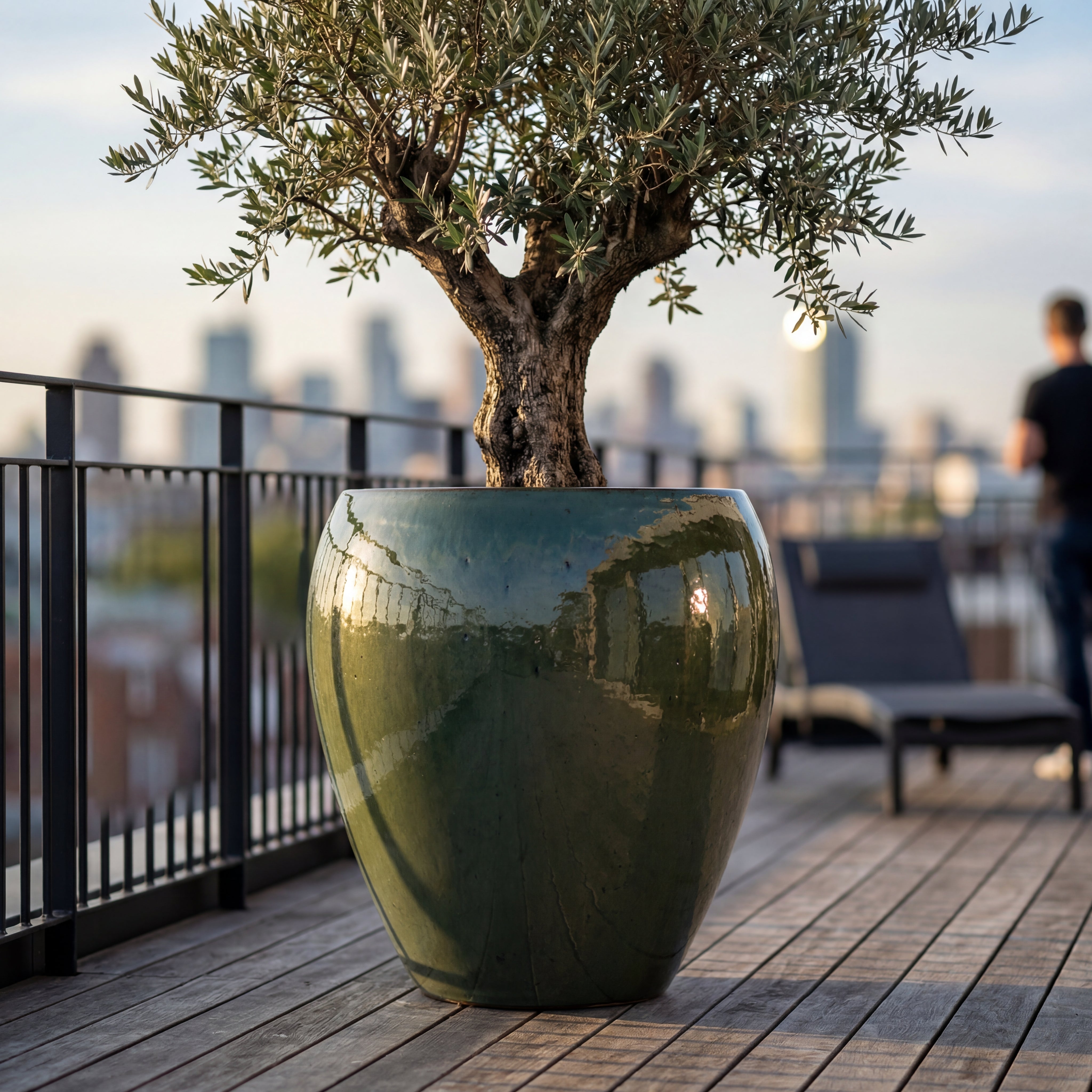 Keramický květináč LAFONTAINE - doplňující náhled