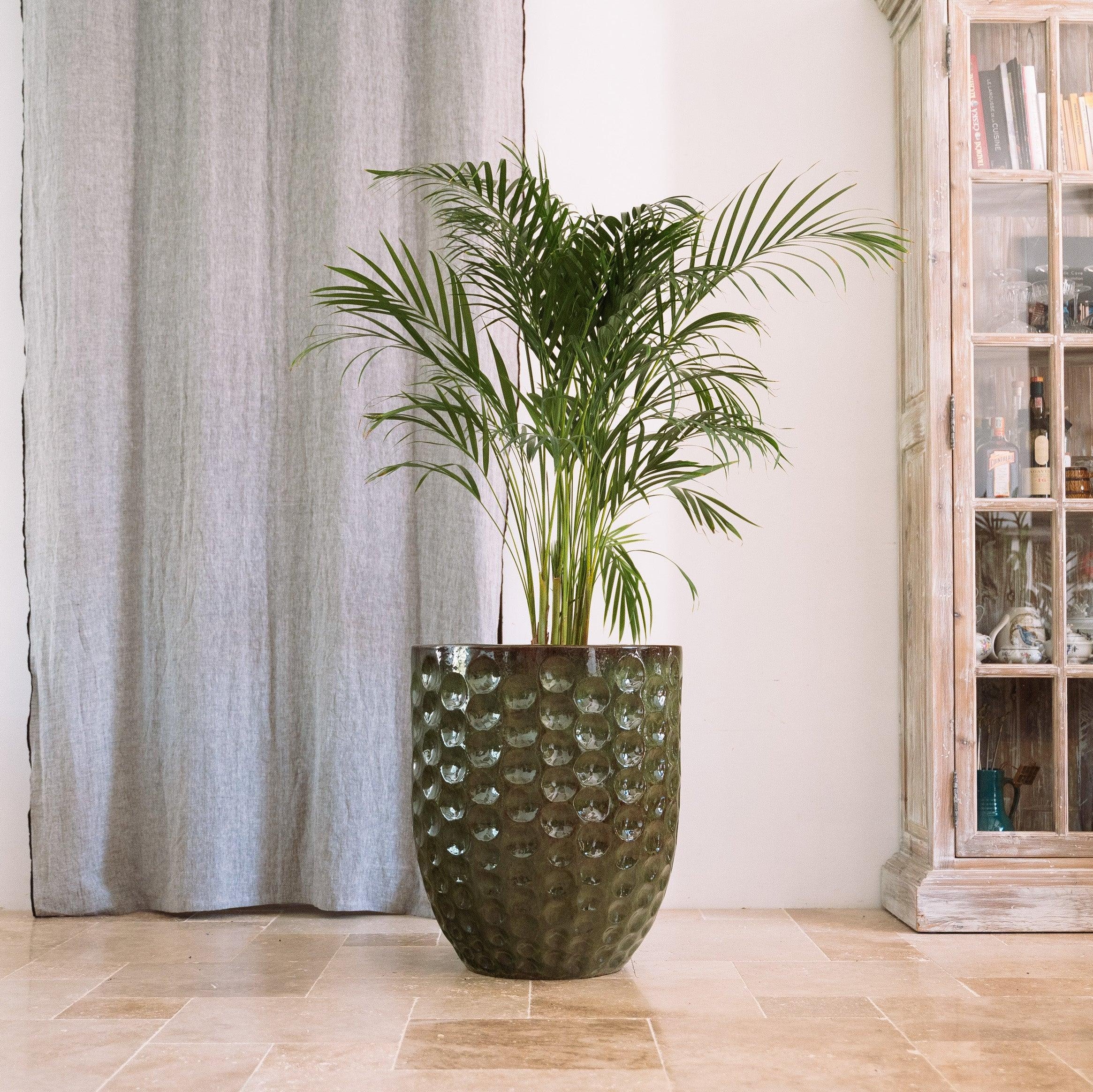 Keramický květináč MEROVEE - Tropická Zelená - Provencelia.cz