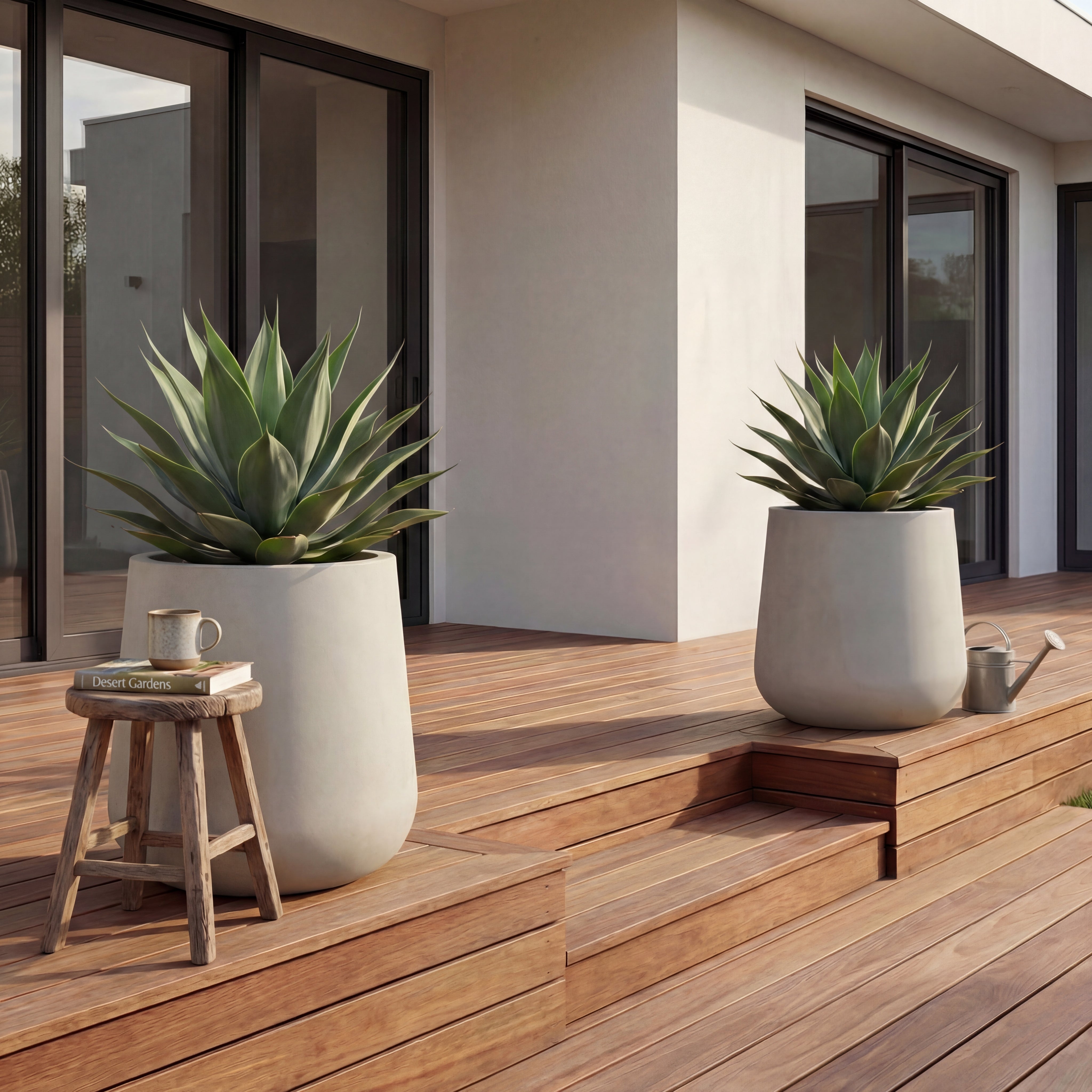 Betonový květináč SILEX - doplňující náhled