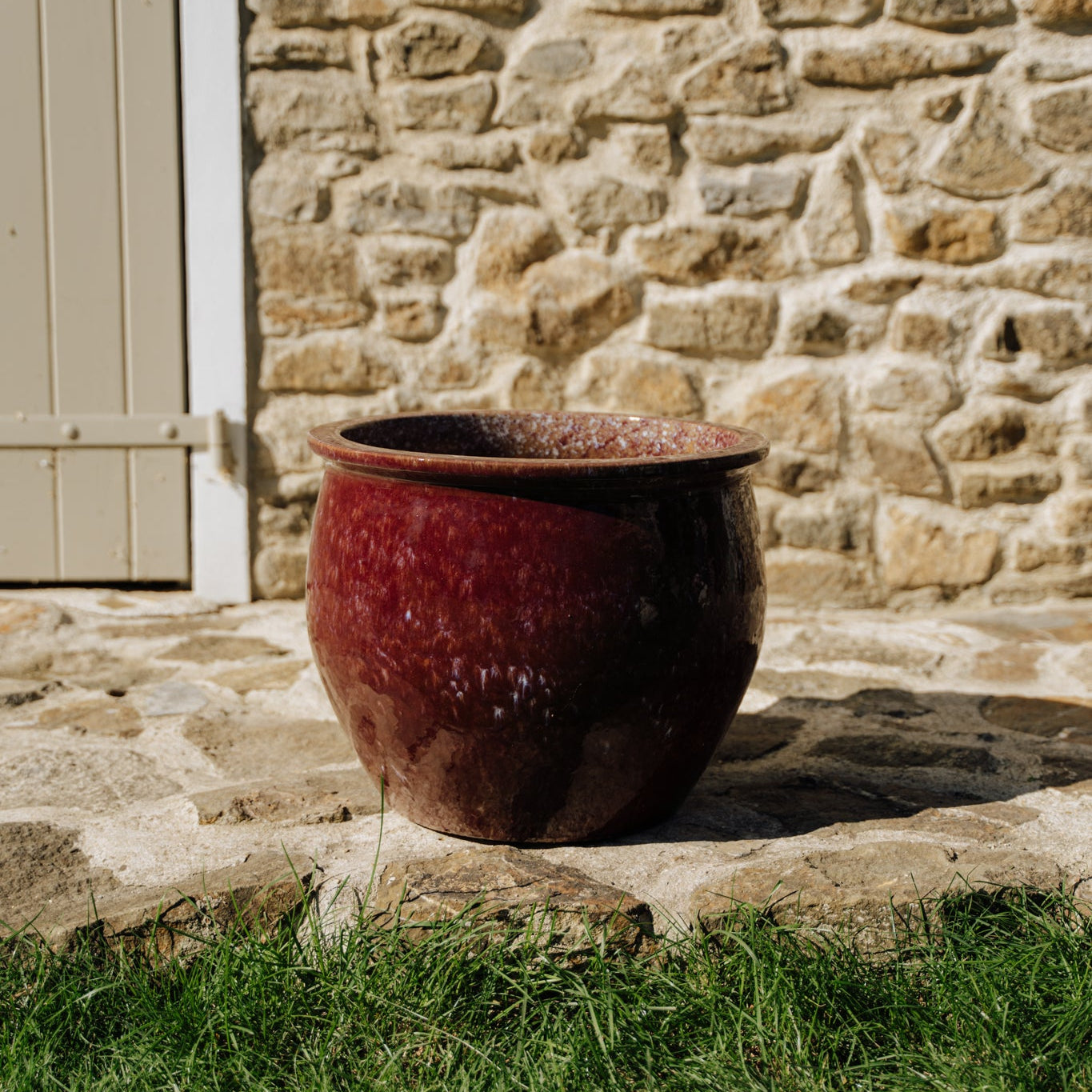 Keramický květináč Newton - Fialová - Provencelia.cz