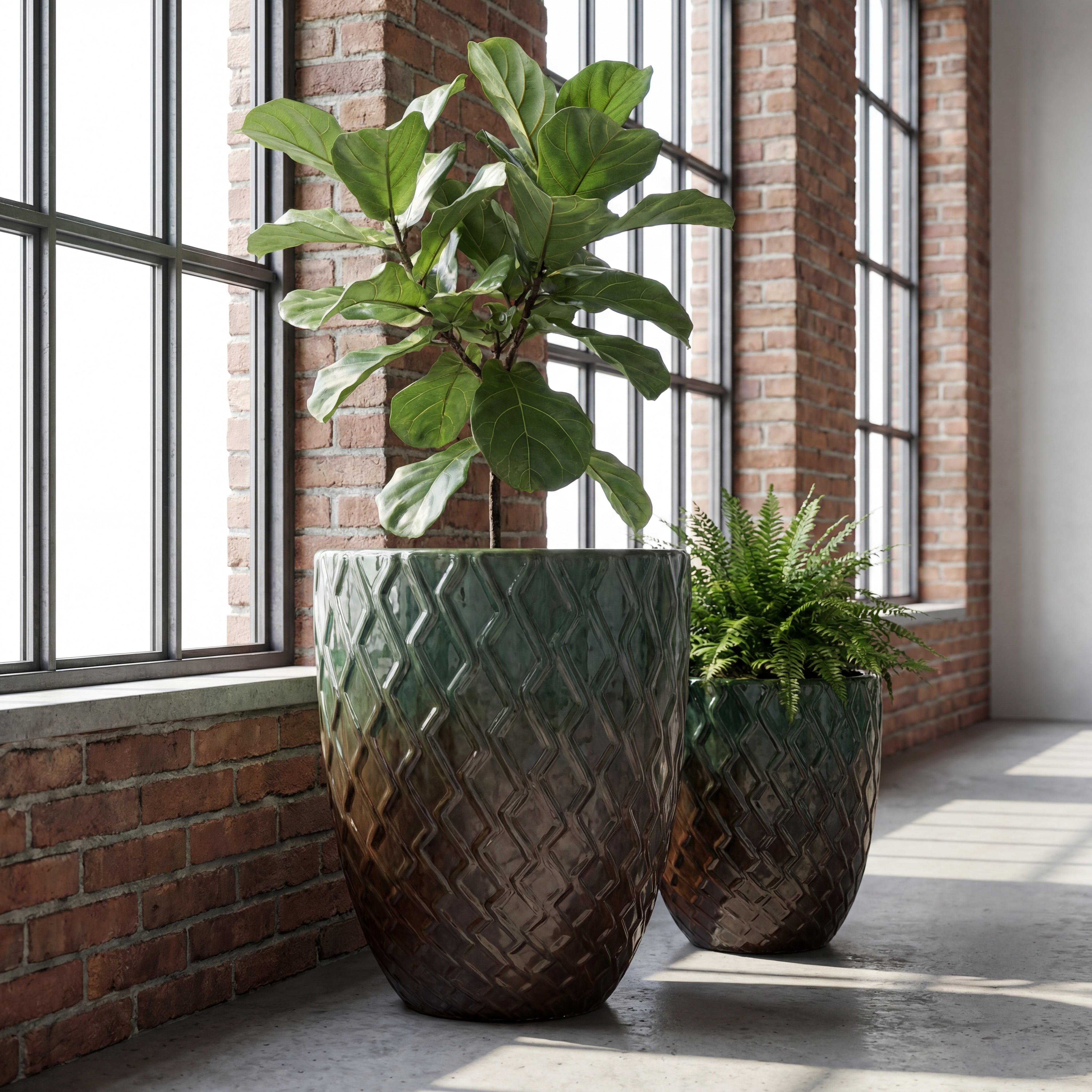 Keramický květináč ZEUS - doplňující náhled