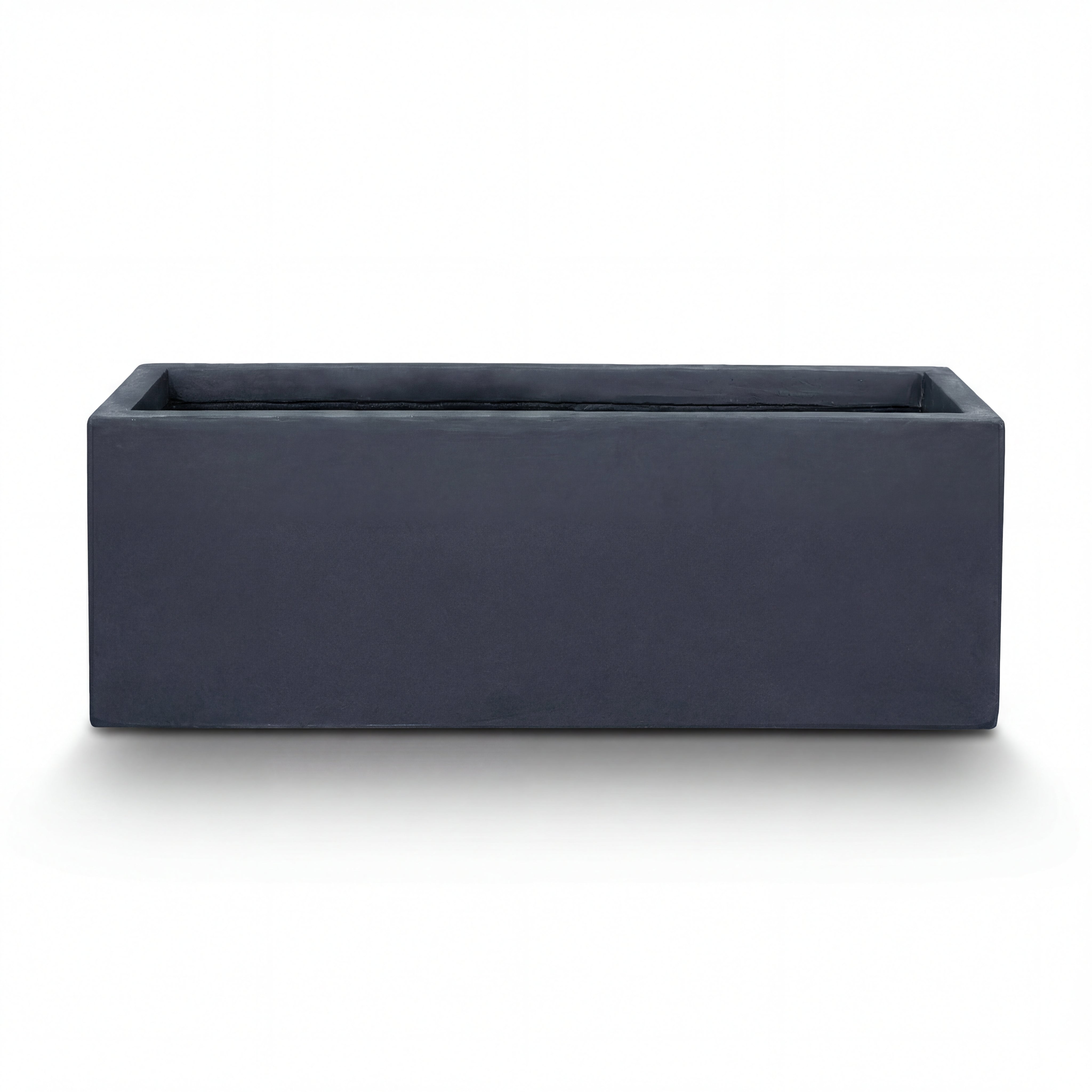 Keramický květináč HORIZON Tmavě šedý – Provencelia, ručně vyráběný, mrazuvzdorný