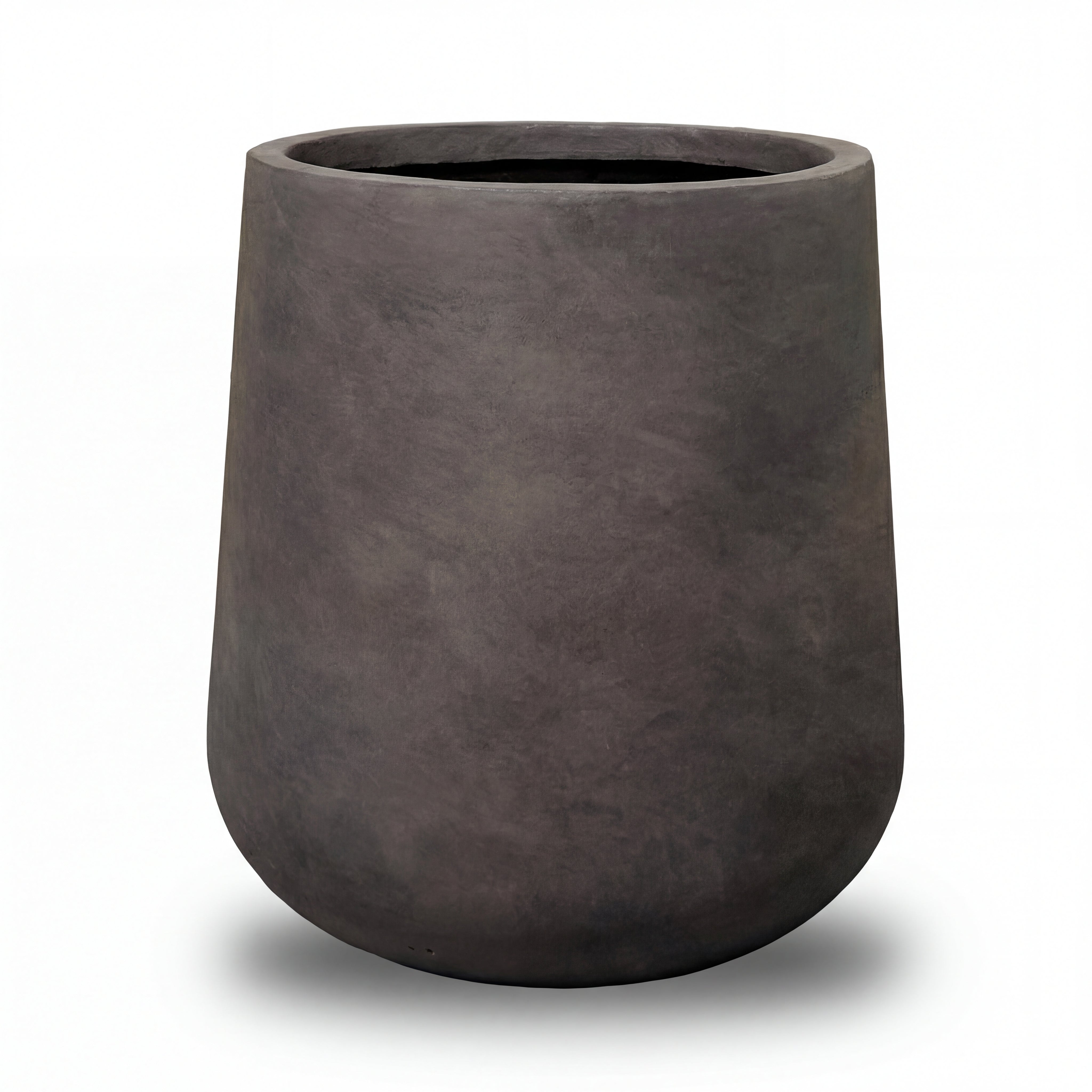 Betonový květináč Silex - Hnědý