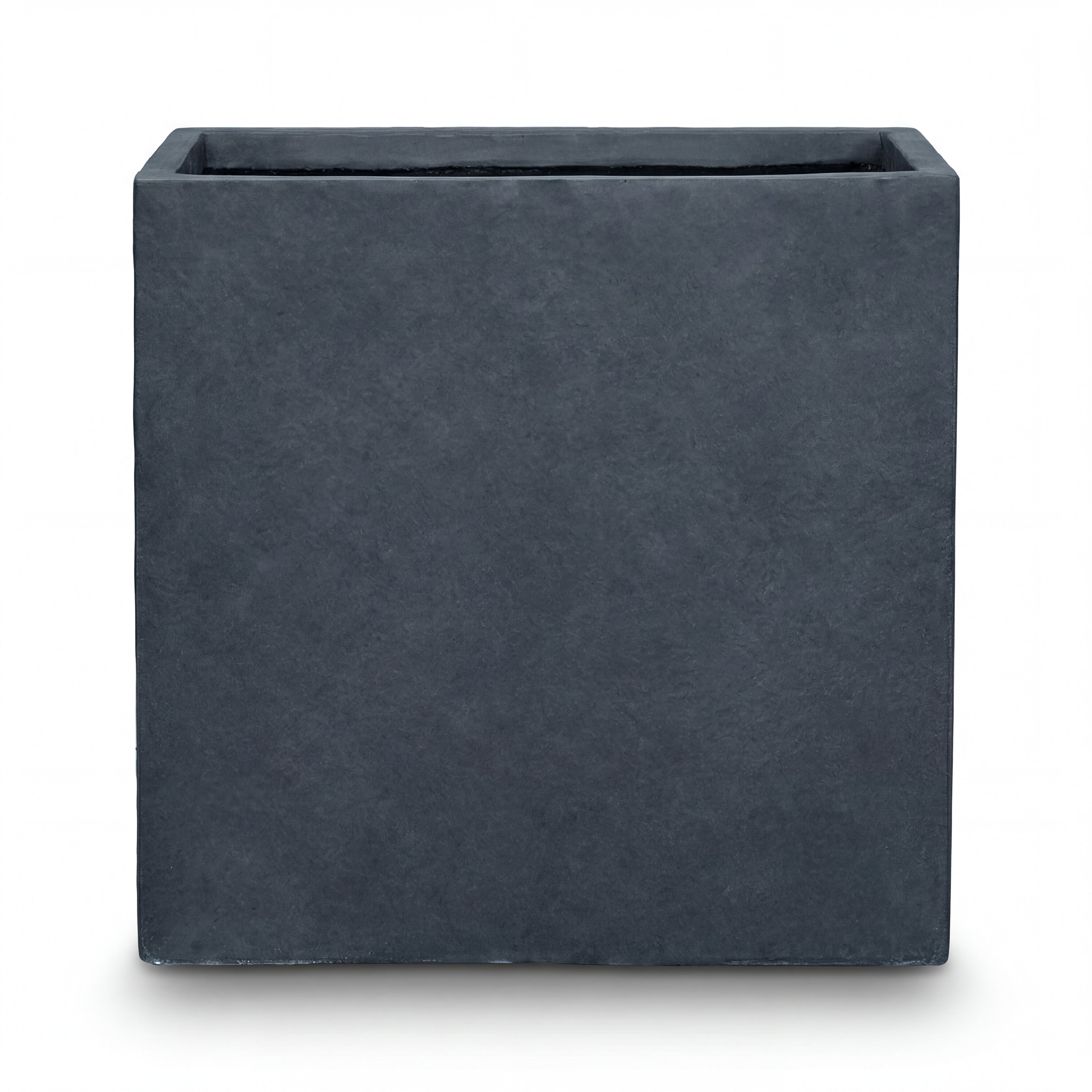 Betonový květináč Alpha - Tmavě šedý