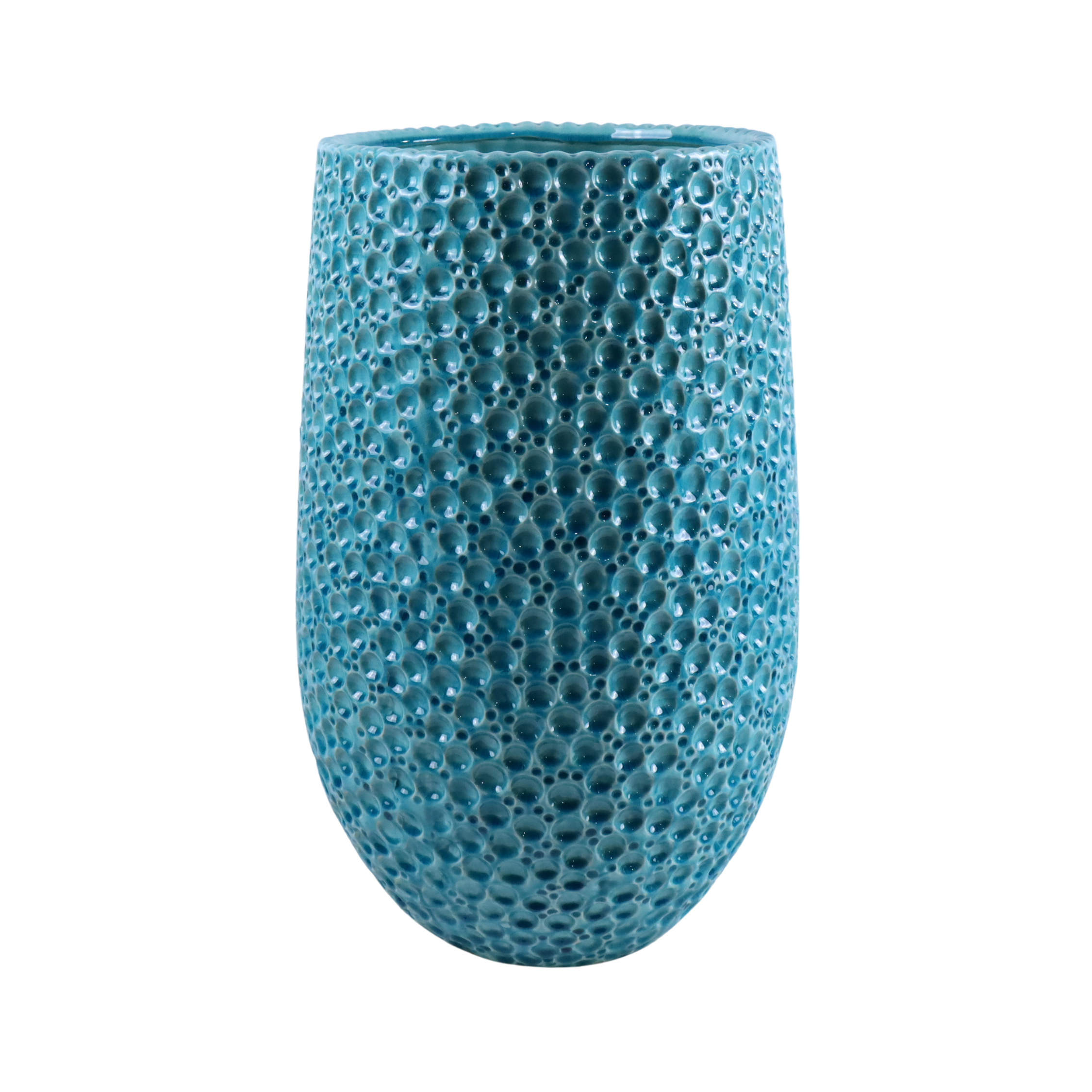 Keramický květináč Paris - Světle modrá