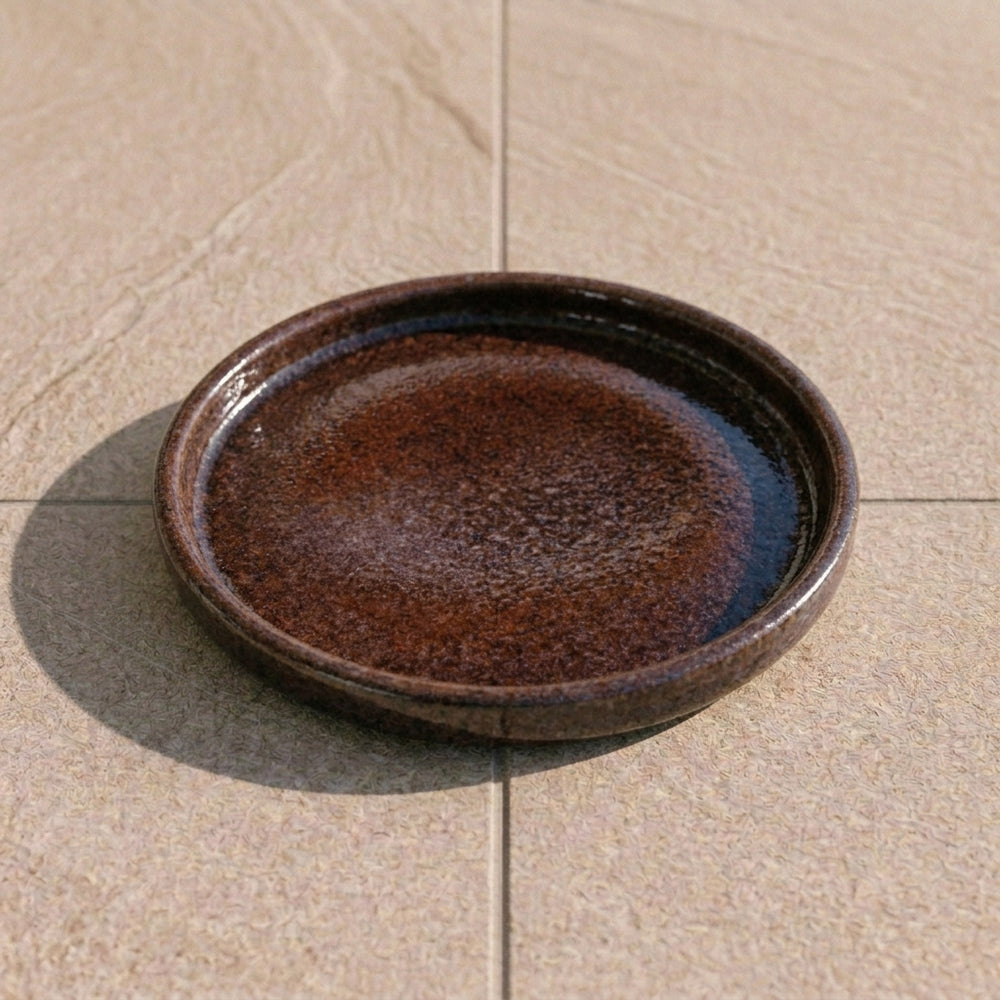 Podmiska pod květináč - Podzimní fialová (Ø 15–40 cm)