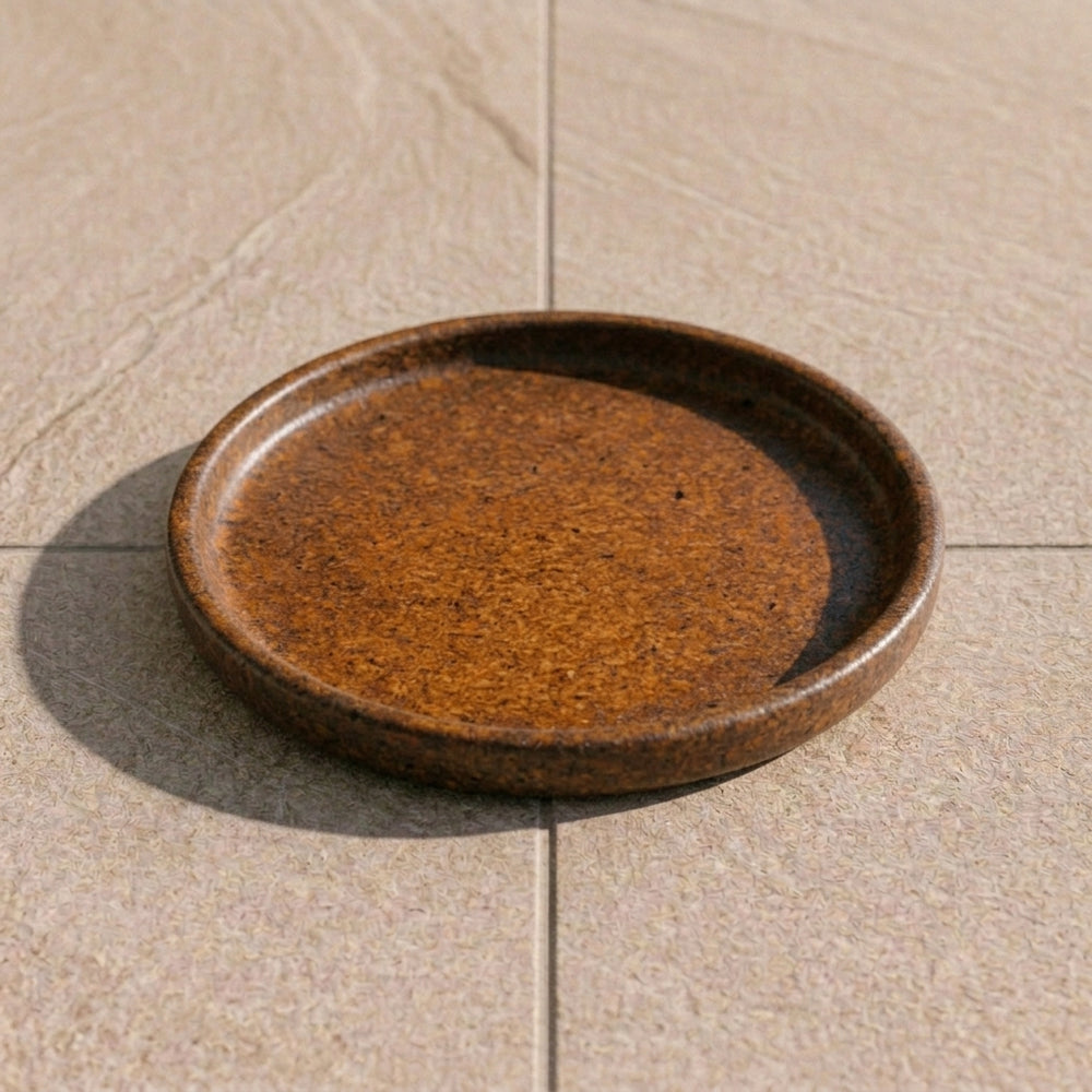 Podmiska pod květináč - Imitace rzi (Ø 15–40 cm)