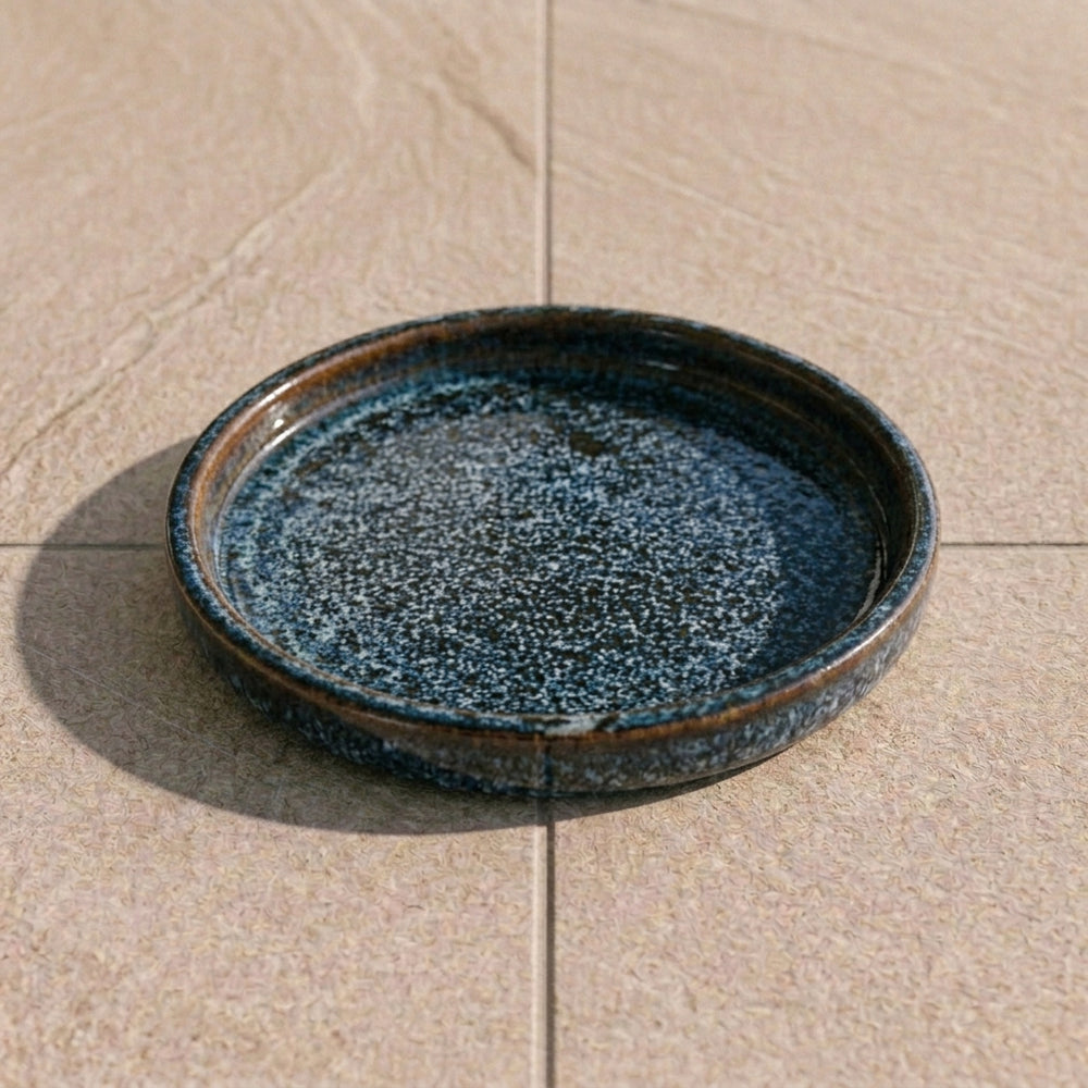 Podmiska pod květináč - Ledově modrá (Ø 15–40 cm)