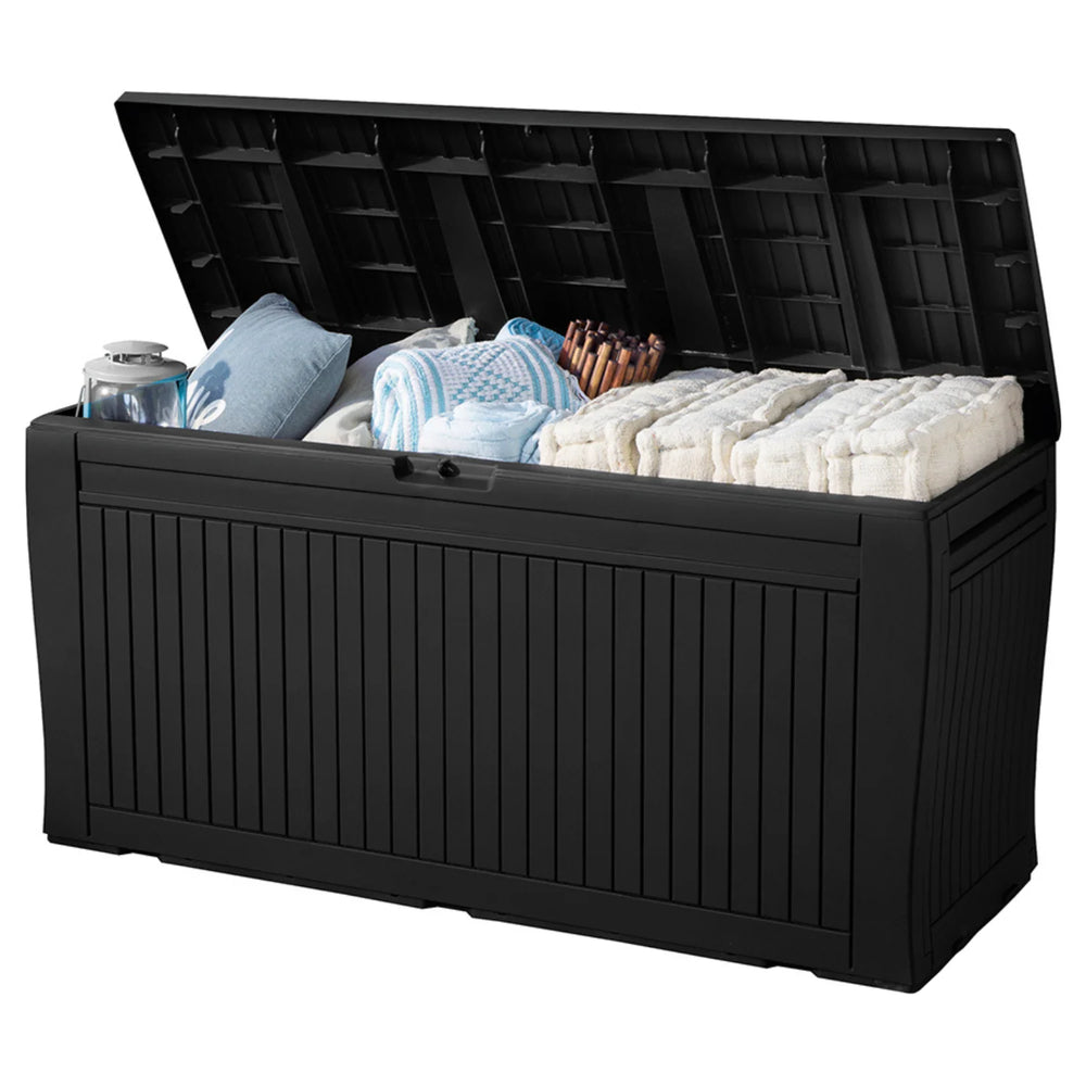 Keter Comfy 270 L — úložný box 117×45×57 cm, grafitový