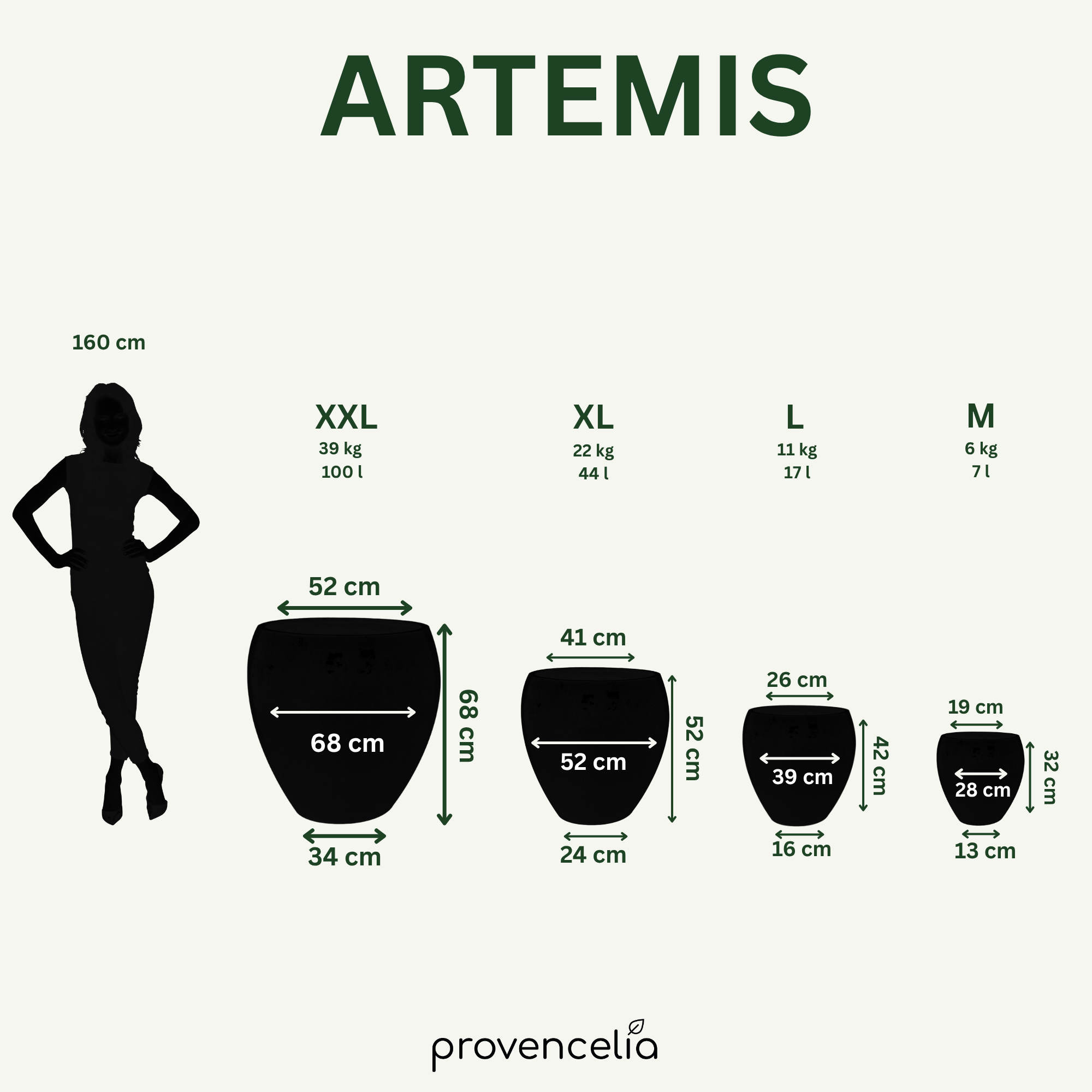 Keramický květináč Artemis Broušený bronz  – ručně vyráběný glazovaný květináč z terakoty