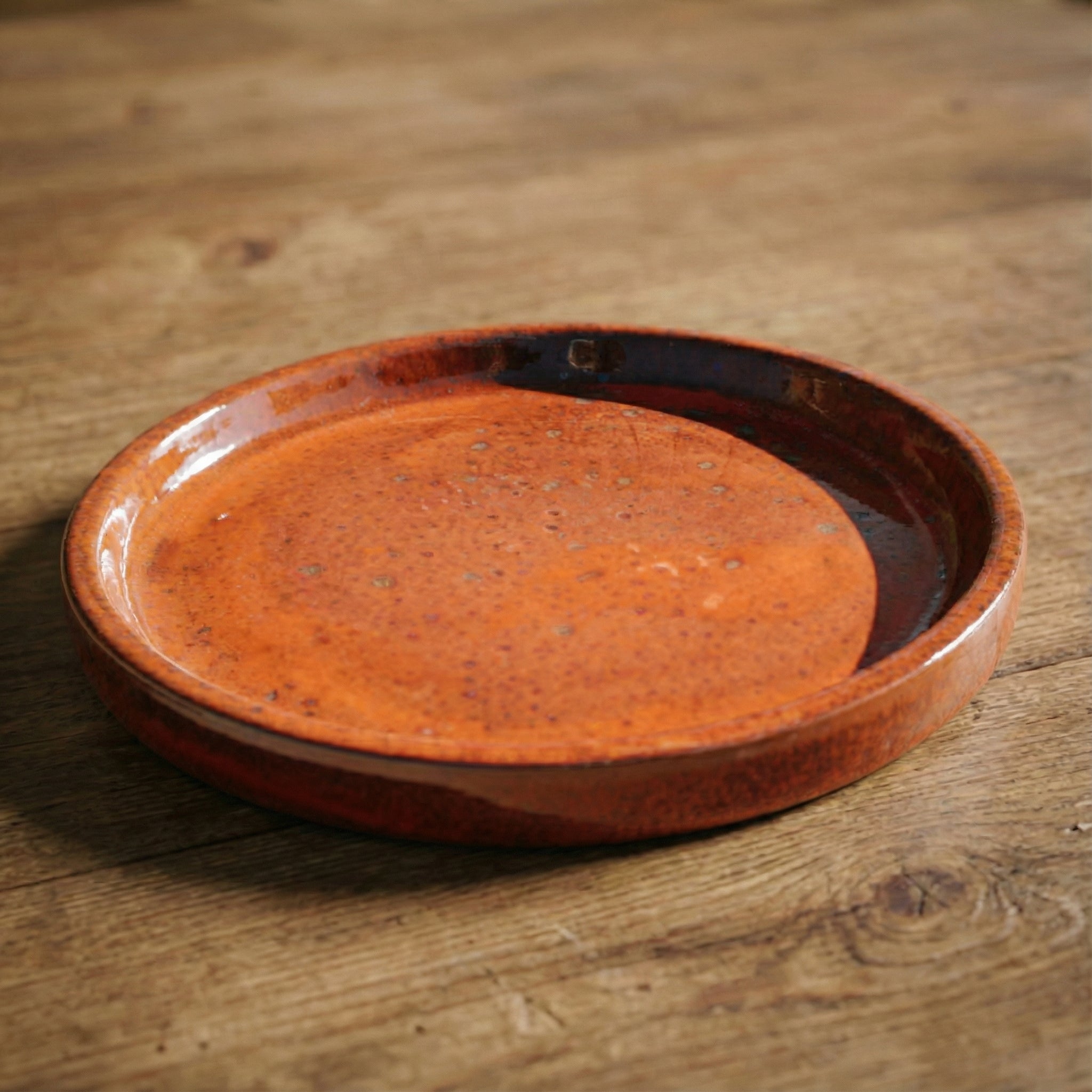 Podmiska pod květináč - Podzimní oranžová