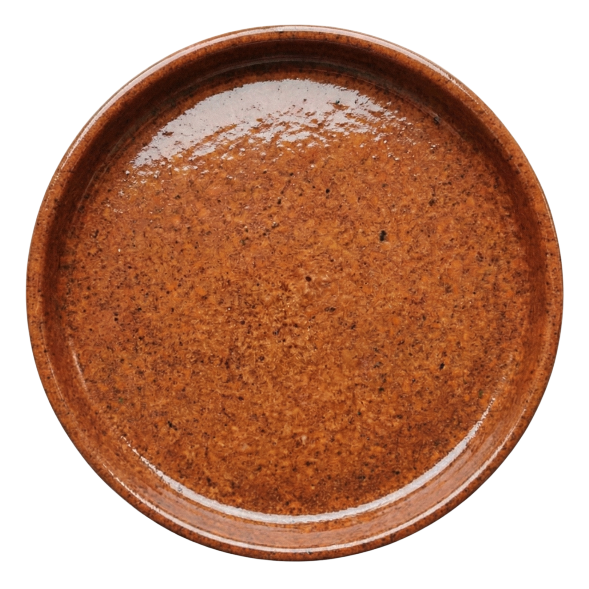 Podmiska pod květináč - Podzimní oranžová