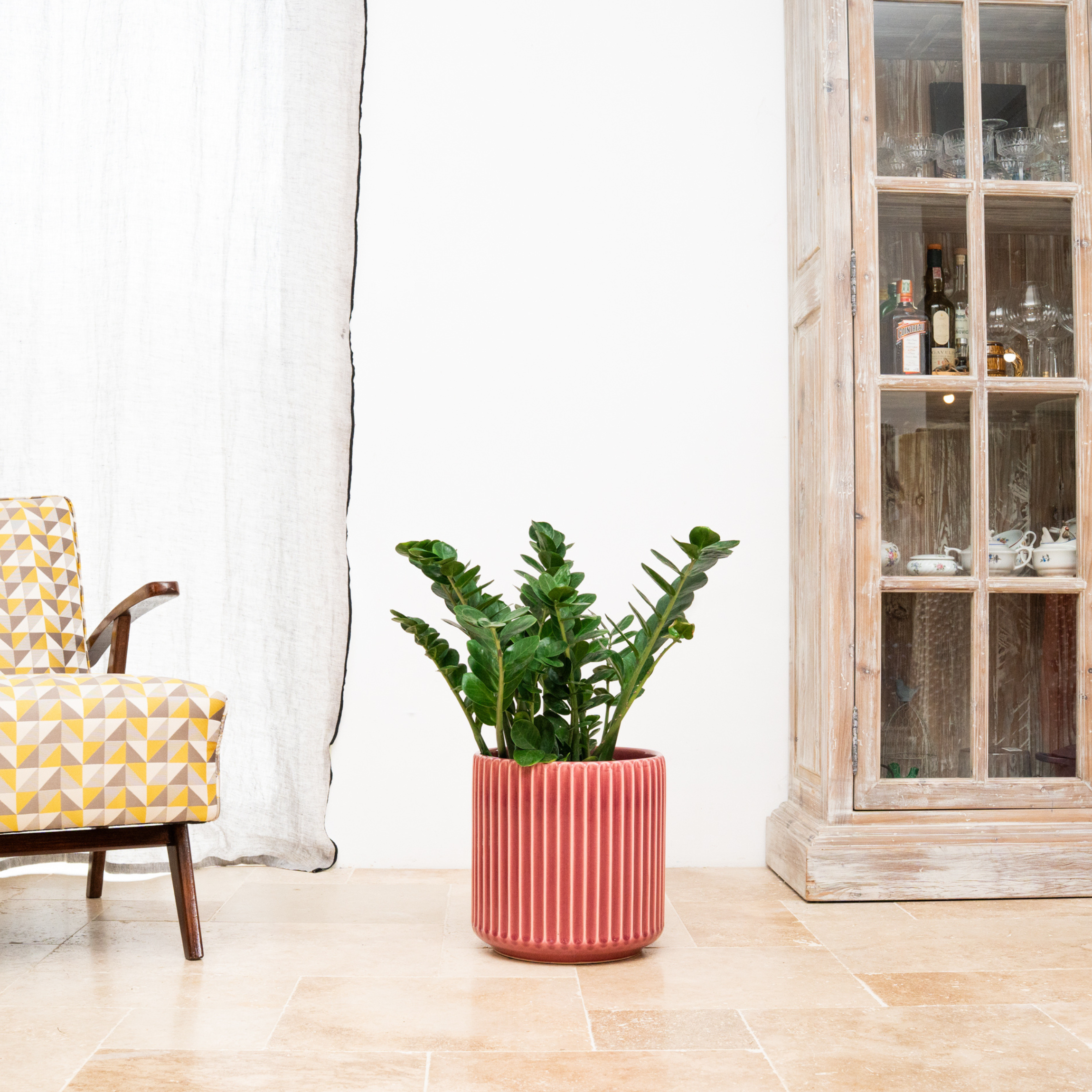 Keramický květináč London - Růžový