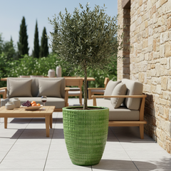 Keramický květináč Verne - Zelený