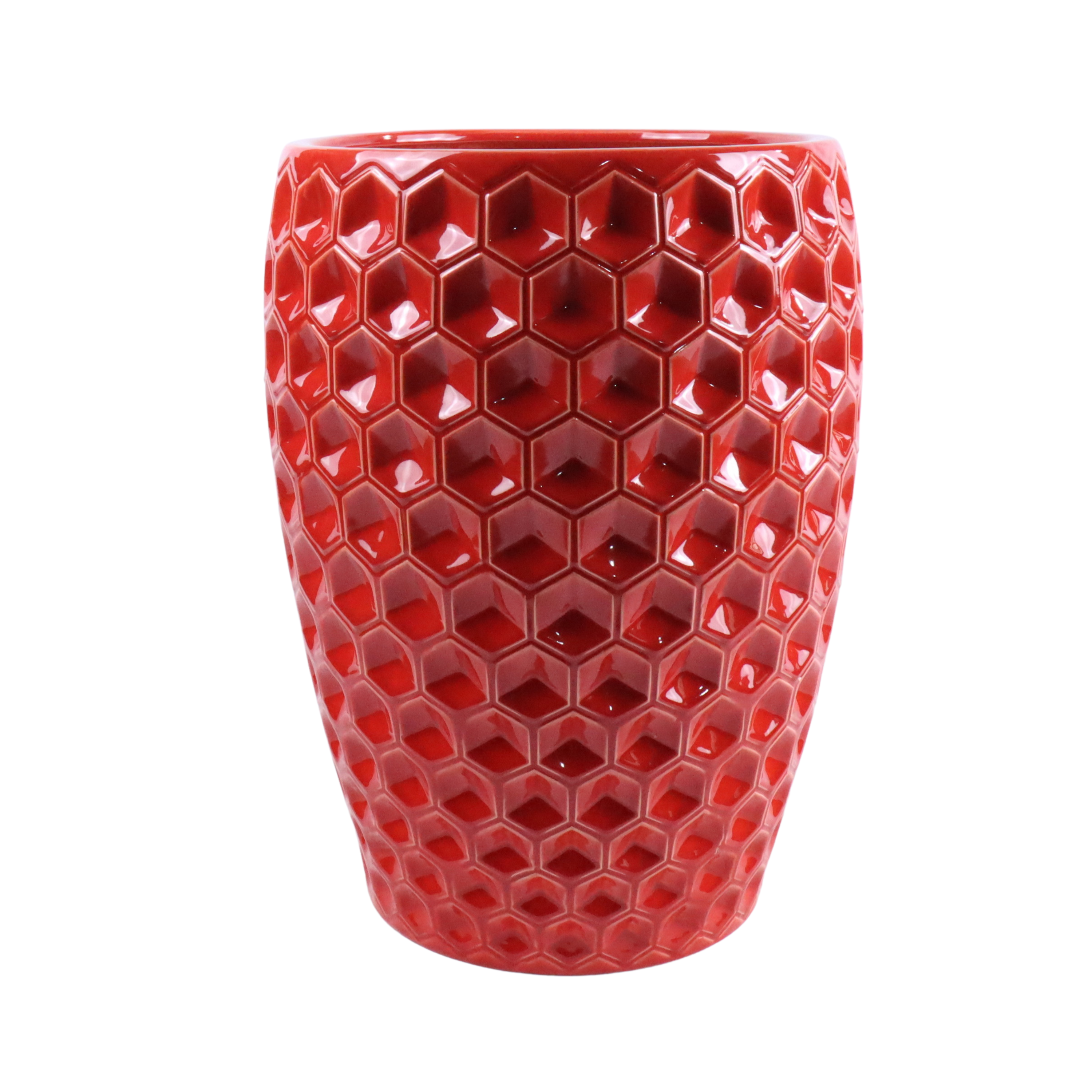 Keramický květináč Versaille - Červený