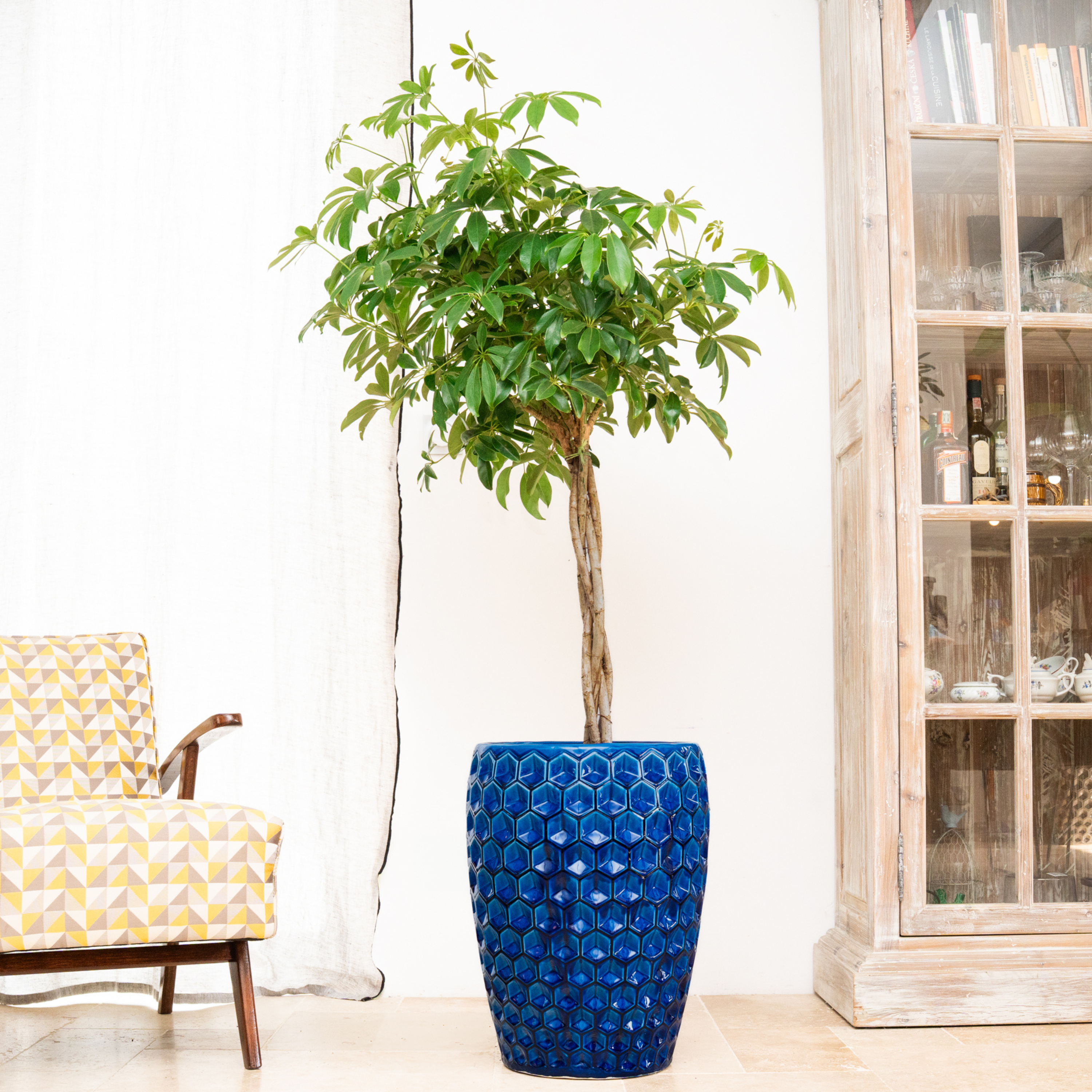 Keramický květináč Versaille - Modrý