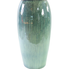 Keramický květináč Milano - Světle modrá