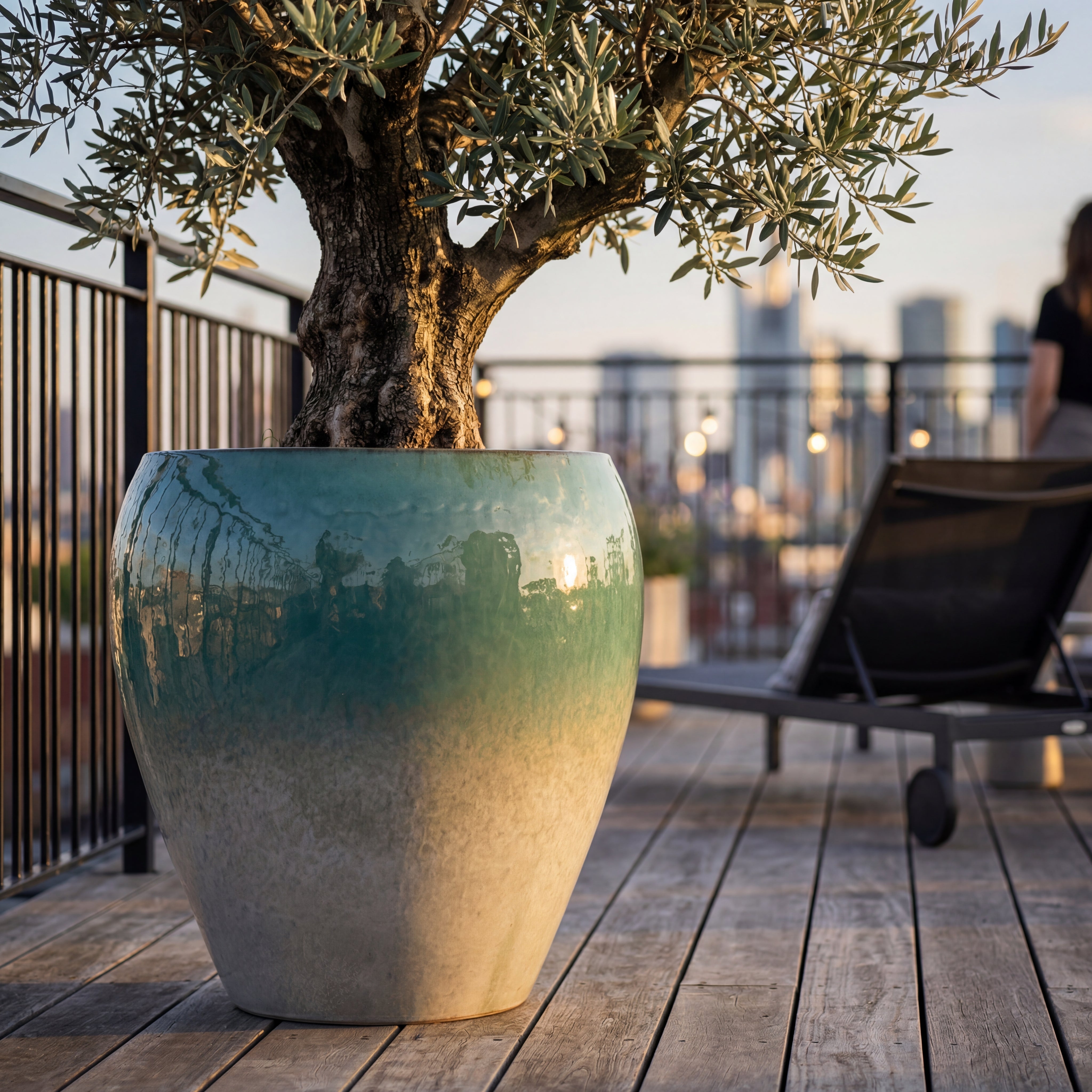 Keramický květináč LAFONTAINE - doplňující náhled