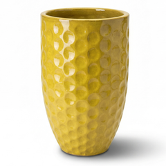 Keramický květináč MEROVEE - Žlutá