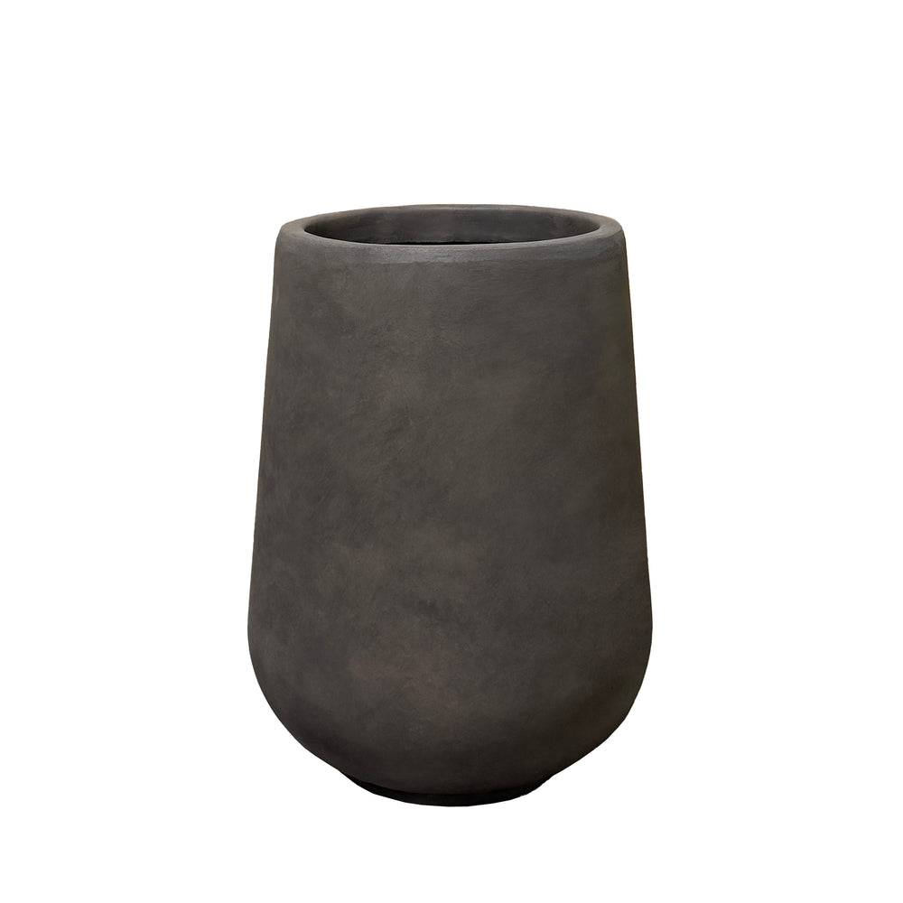 Betonový květináč MONOLITH - Hnědý - XL (40cm 53 cm)