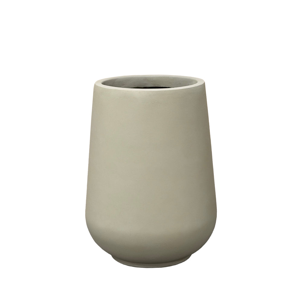 Betonový květináč MONOLITH - Béžový - XL (40cm 53 cm)