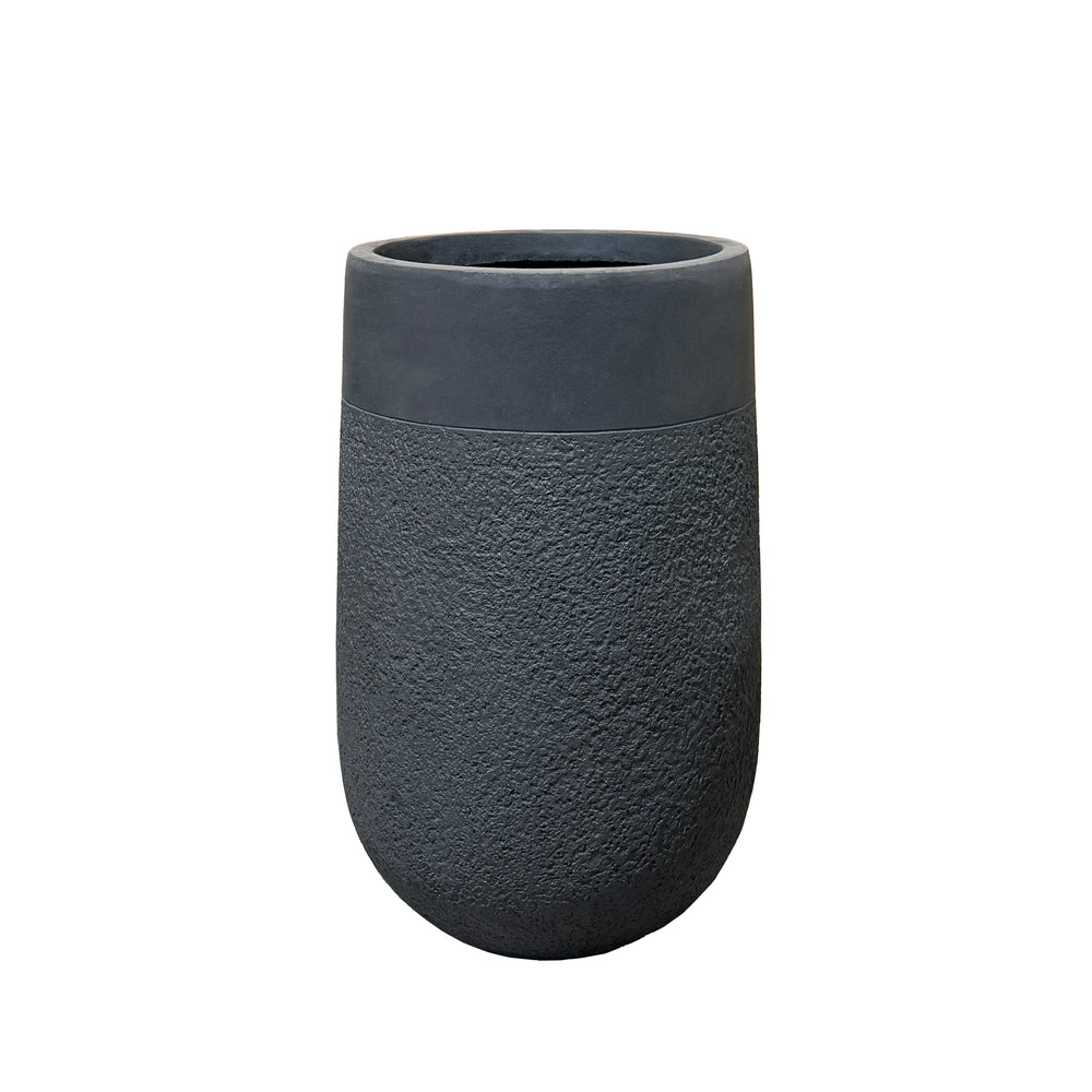 Betonový květináč Opus - Tmavě šedá - XL ( 53x78cm)