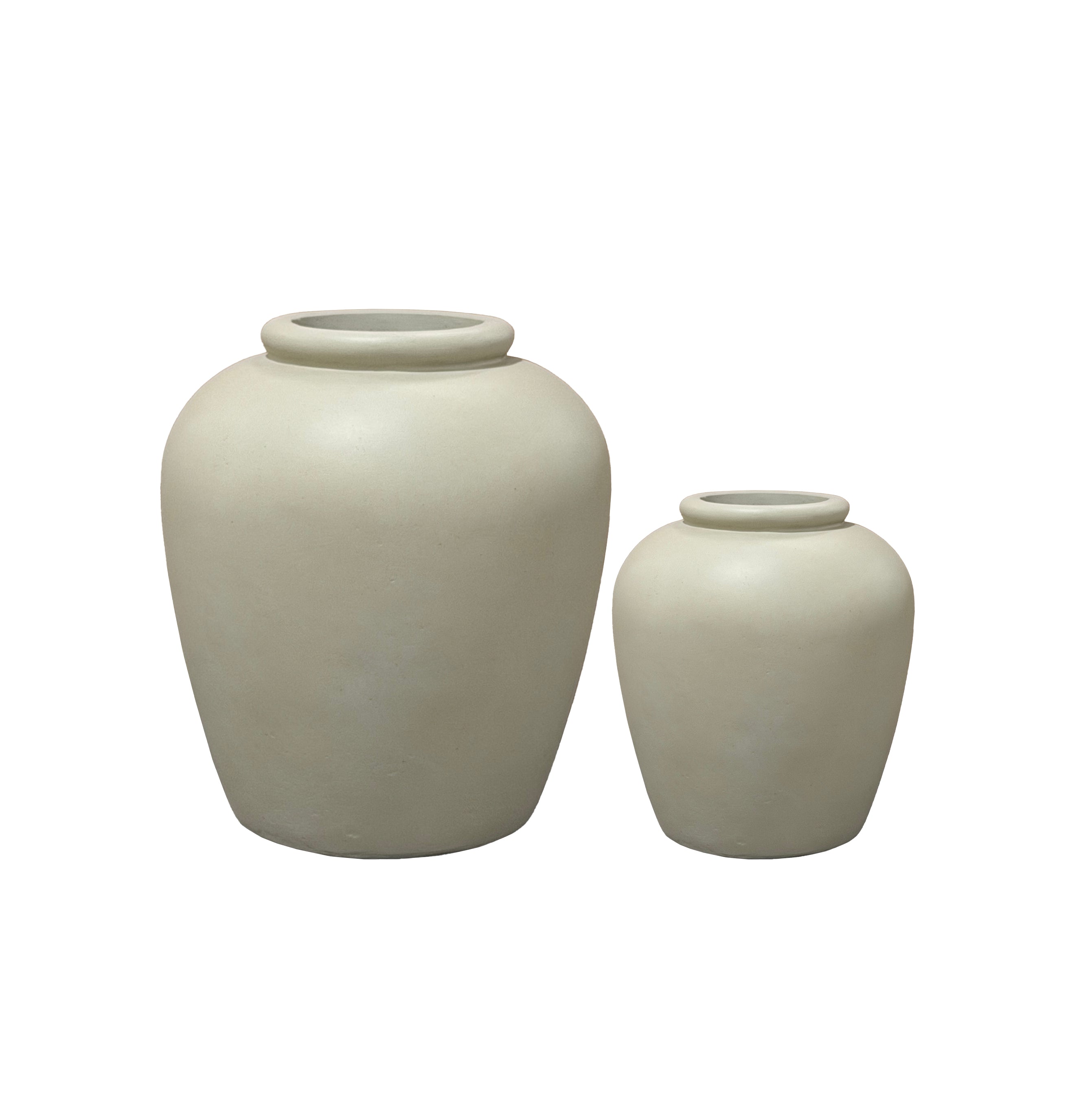 Betonový květináč Origin - Béžová