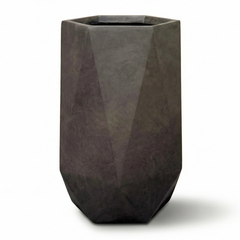 Betonový květináč PRISME - Hnědá