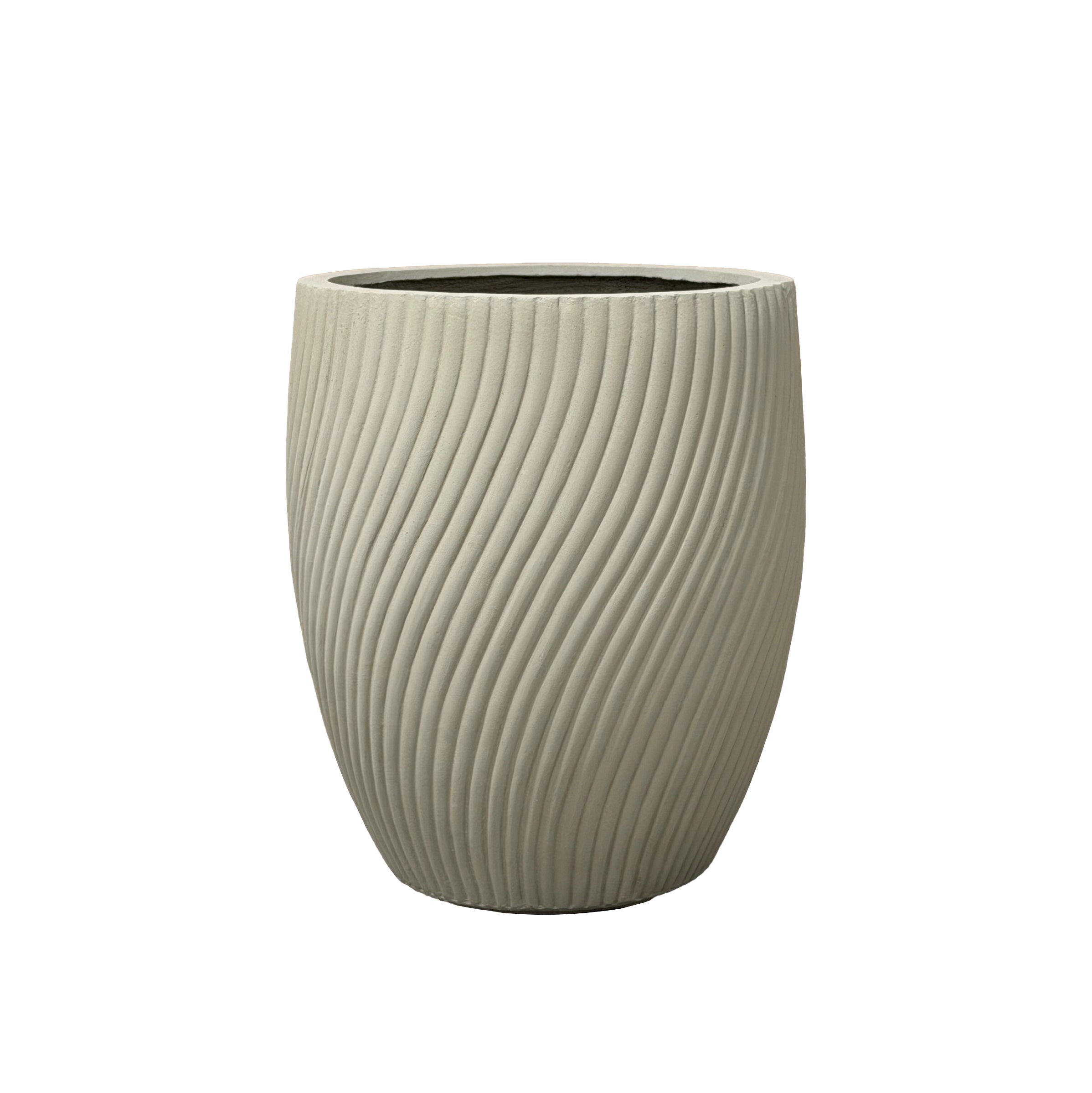 Keramický květináč SOLSTICE béžová – Provencelia, ručně vyráběný, mrazuvzdorný