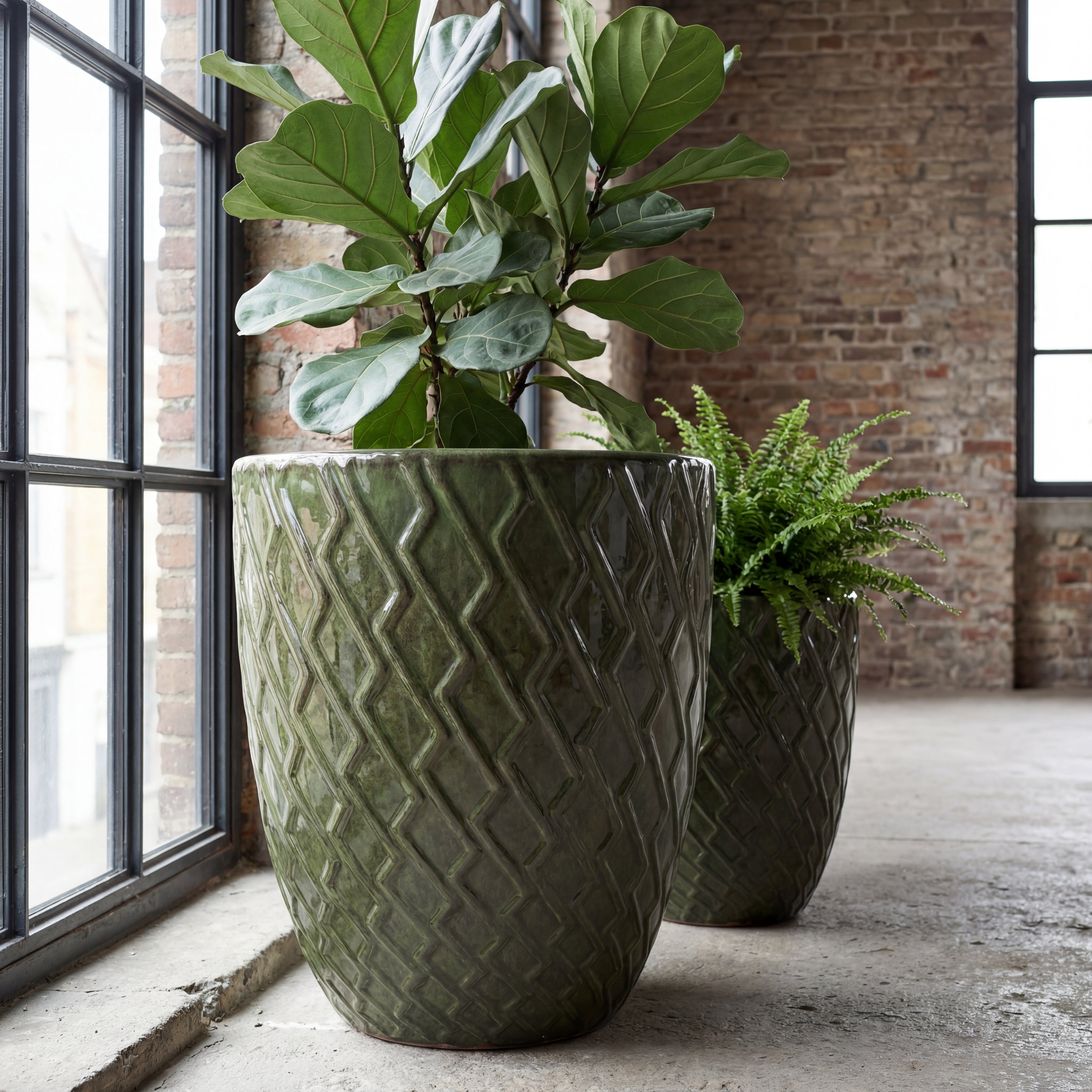 Keramický květináč ZEUS - doplňující náhled