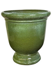 Velký kramický květináč Titan - Mlhavě zelená