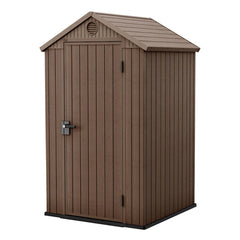 Zahradní domek Keter Darwin 4x4 (Hnědá) - Perfektní řešení pro Váš exteriér