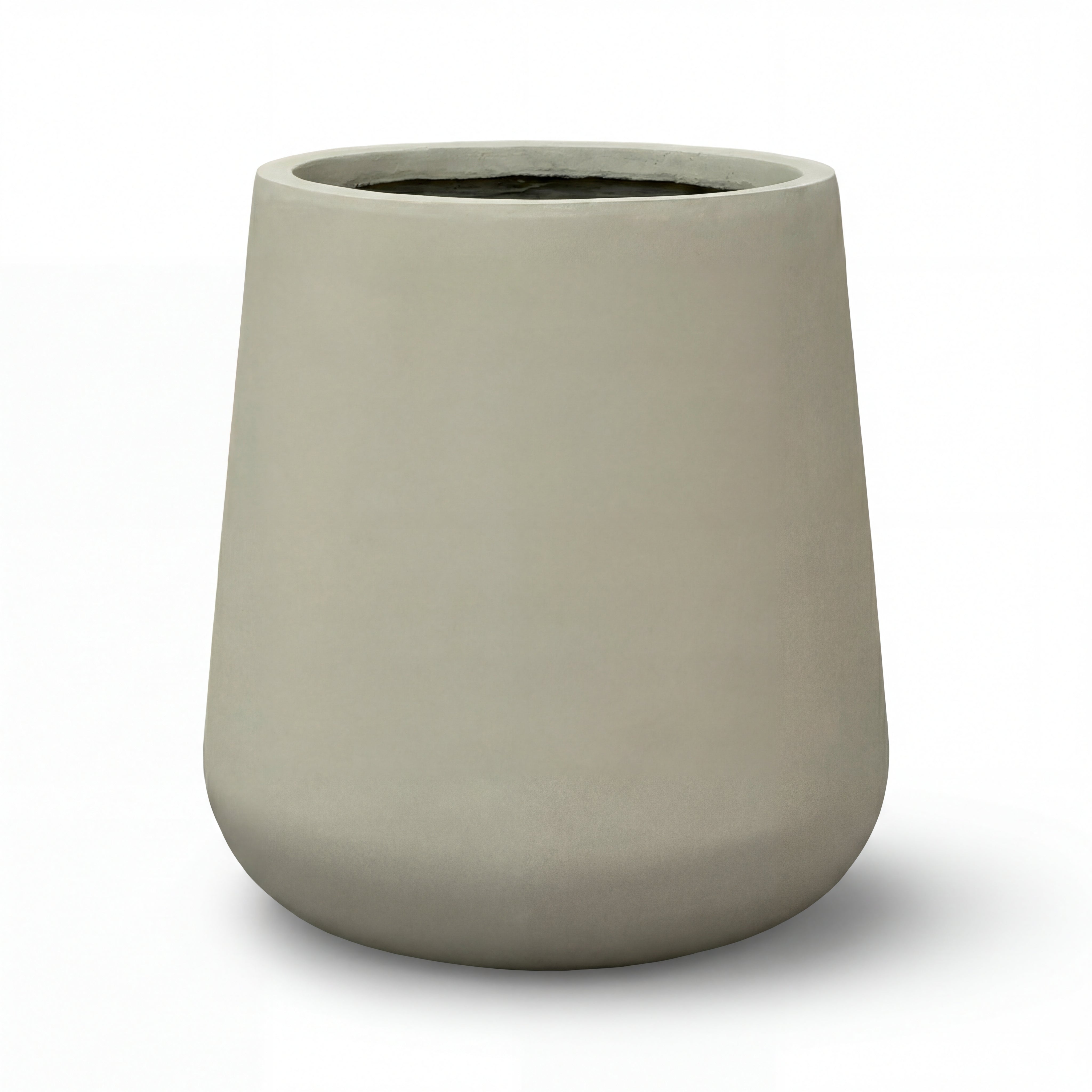 Betonový květináč Silex - Béžový