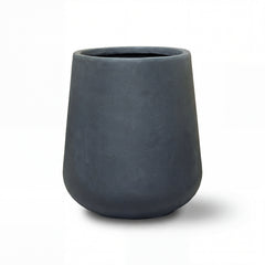 Betonový květináč Silex - Tmavě šedý