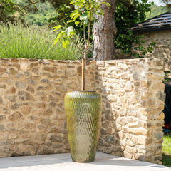 Keramický květináč Pompadour - Tropická zelená