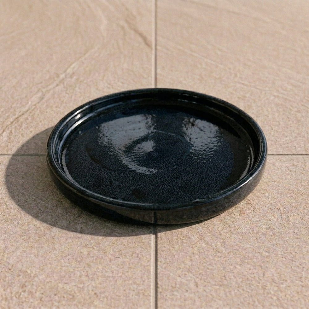 Podmiska pod květináč - Safírová (Ø 20–40 cm)